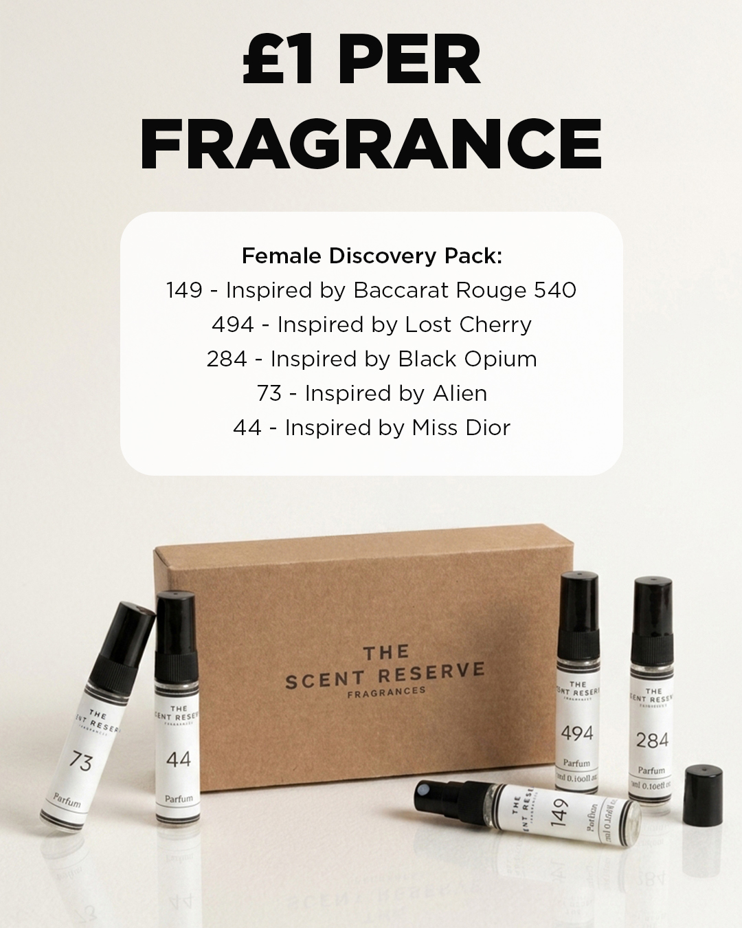 The Scent Reserve Facebook ad