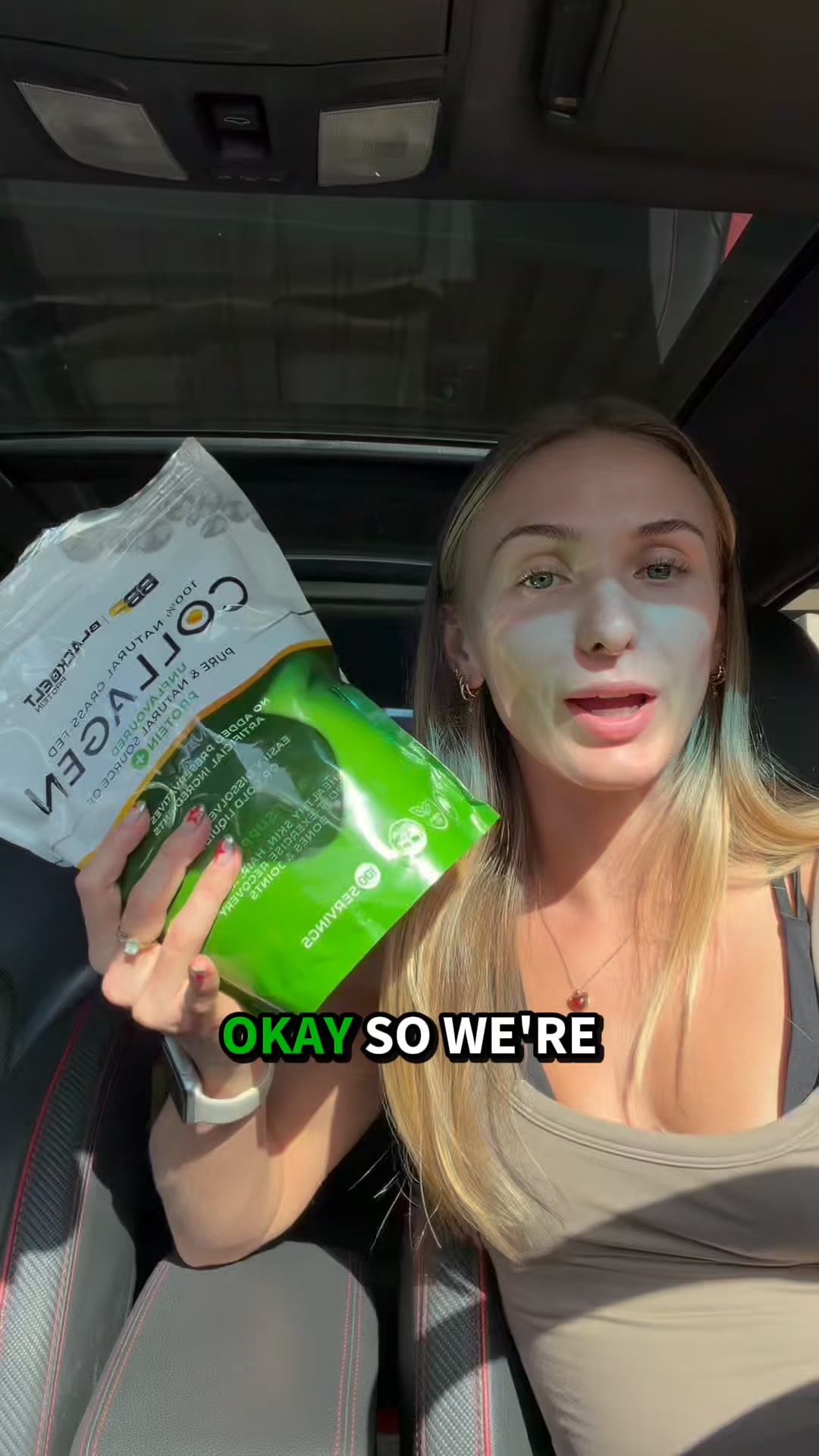 BlackBelt Protein Facebook ad: Sourced From Italy, Packed in Australia.