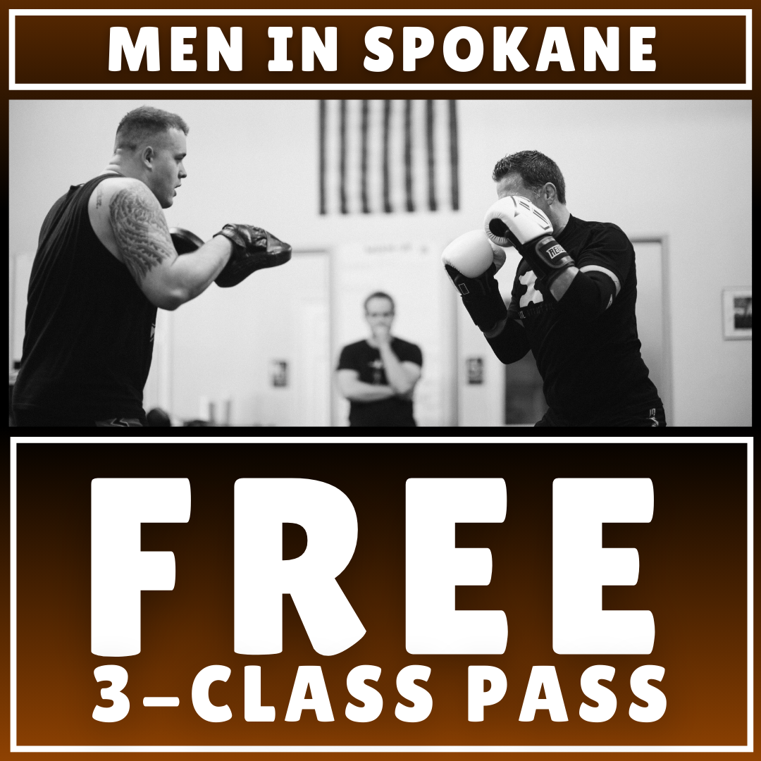 Krav Maga Spokane Facebook ad: 3 FREE CLASSES