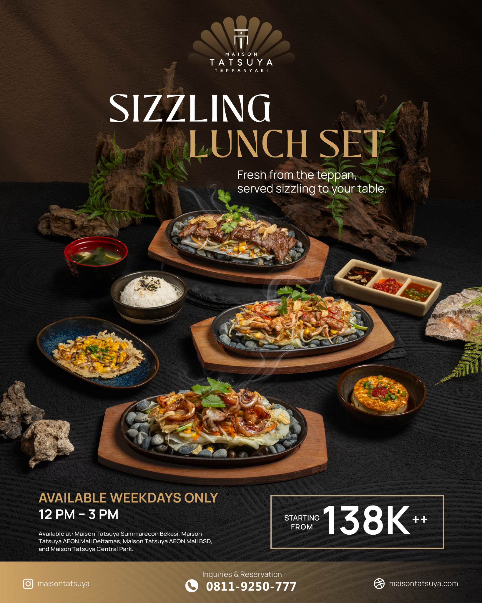 Maison Tatsuya Teppanyaki Facebook ad
