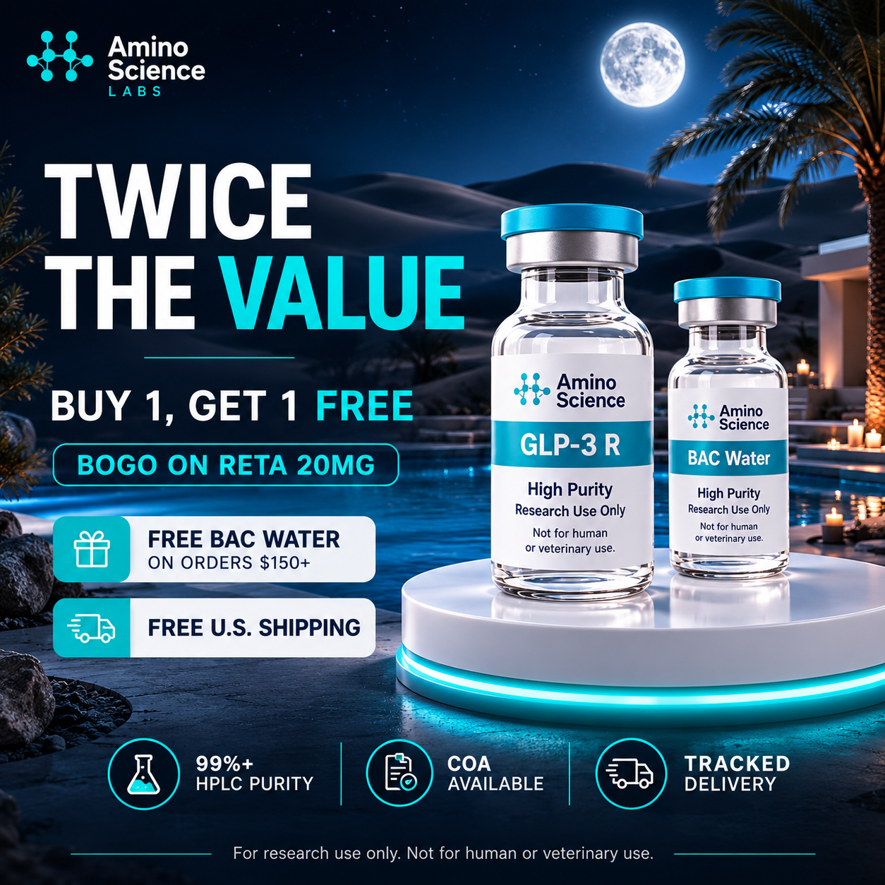 Amino Science Labs Facebook ad