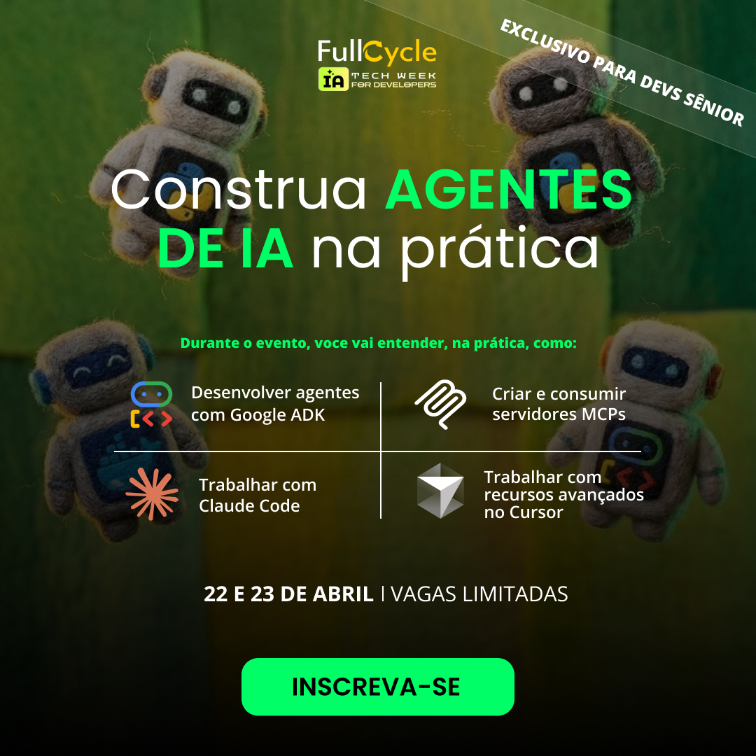Full Cycle Facebook ad: Exclusivo para Devs Sêniors!