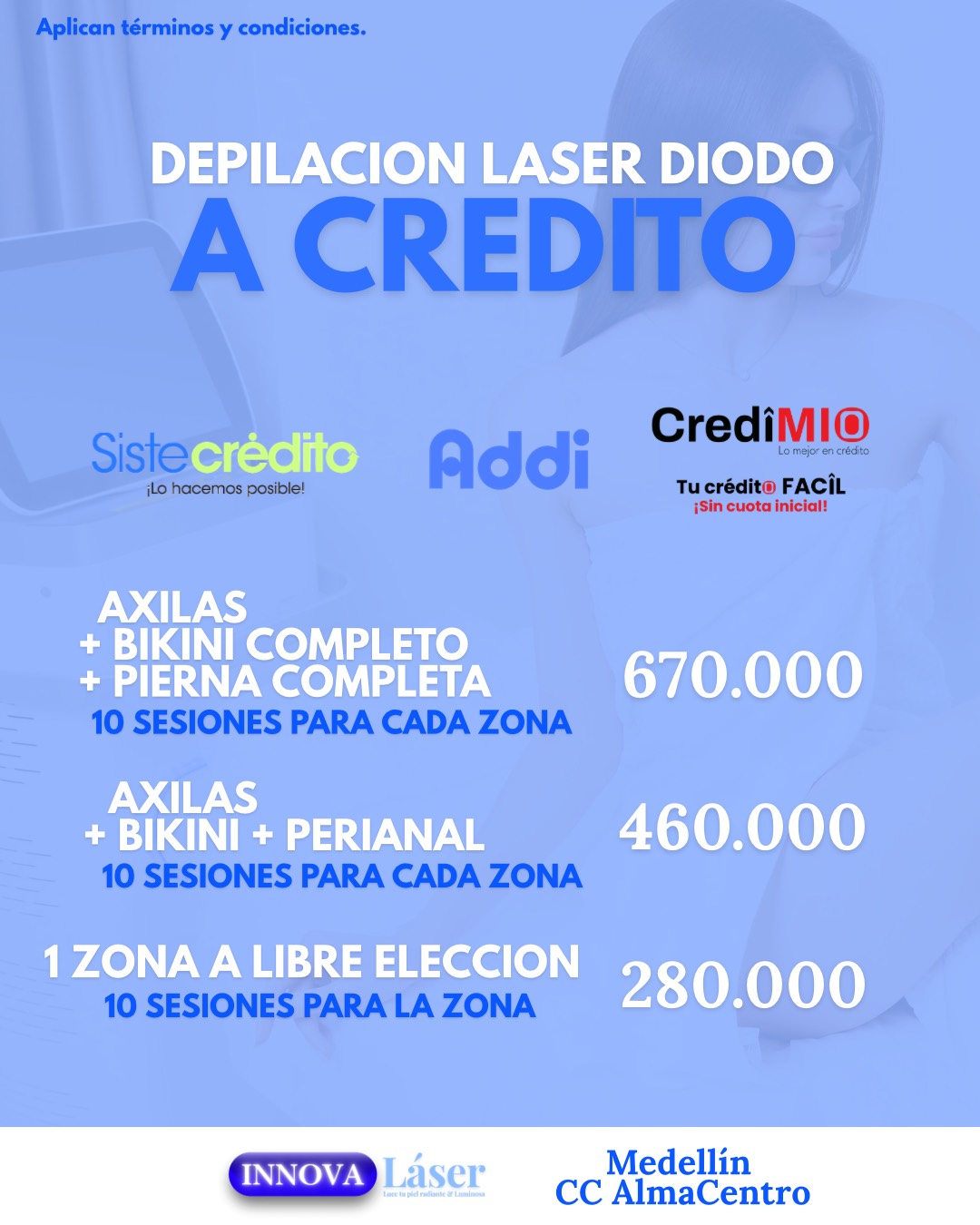 InnovaLaser Facebook ad