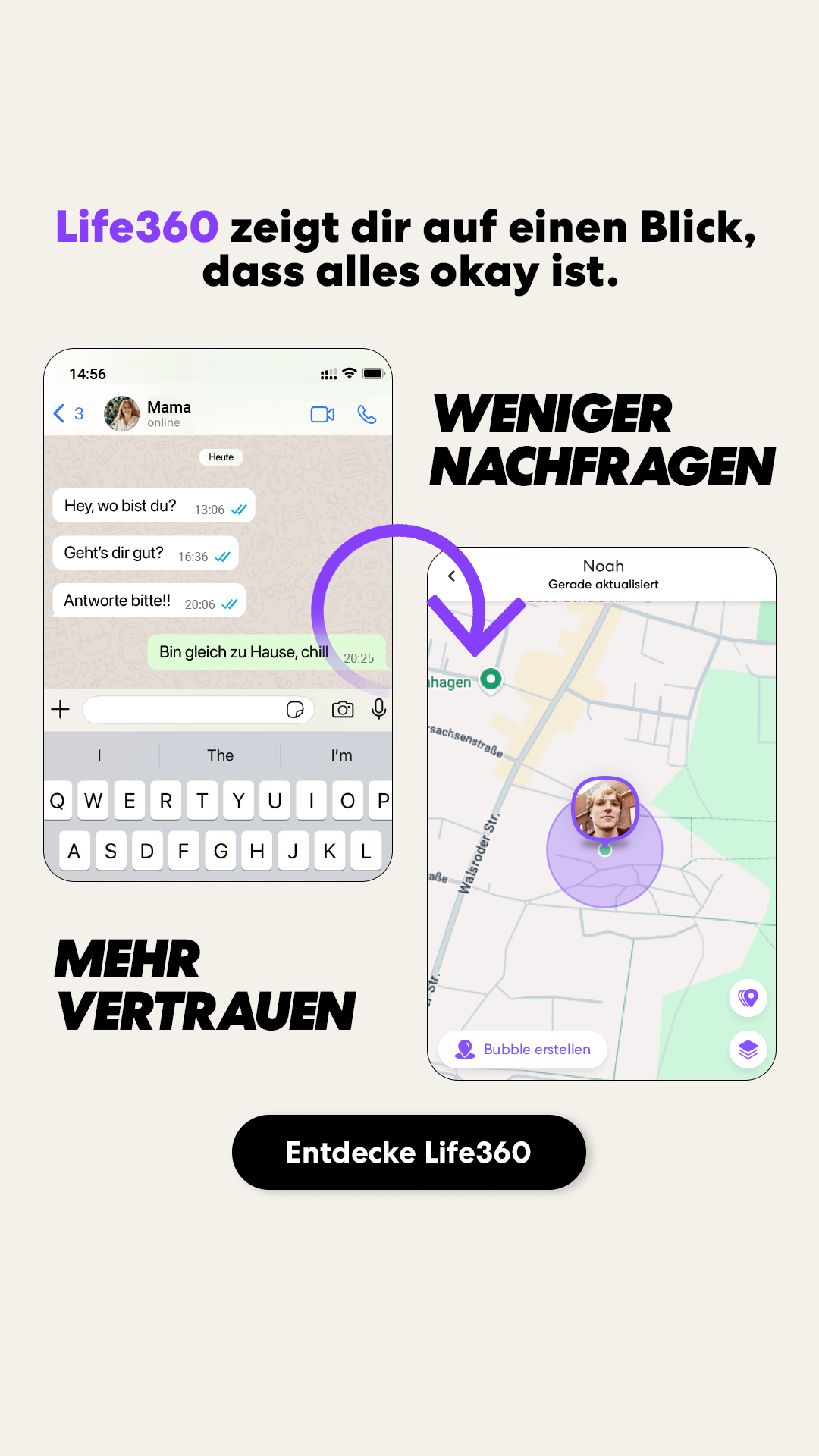 Life360 Facebook ad
