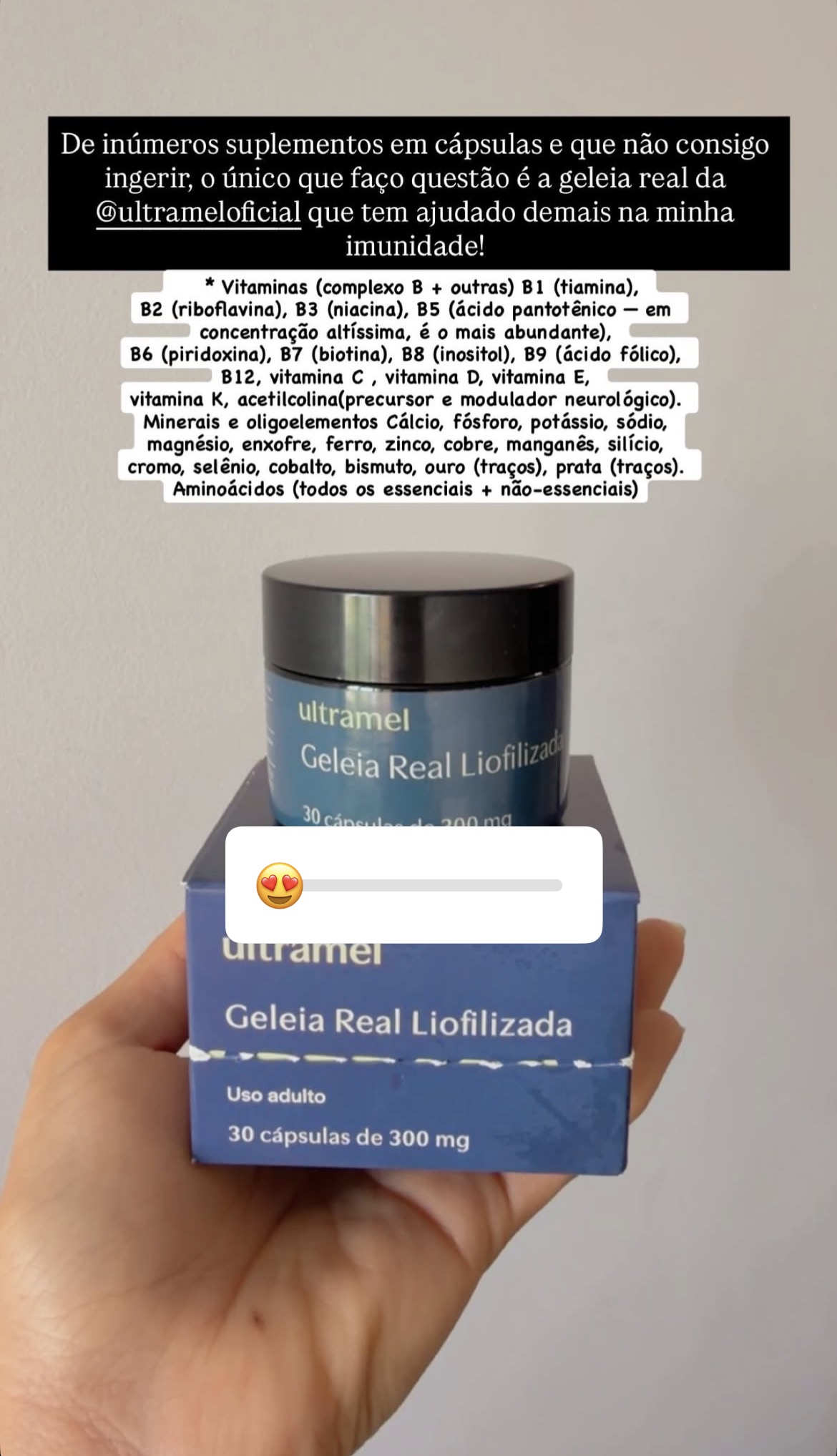 Ultramel Facebook ad