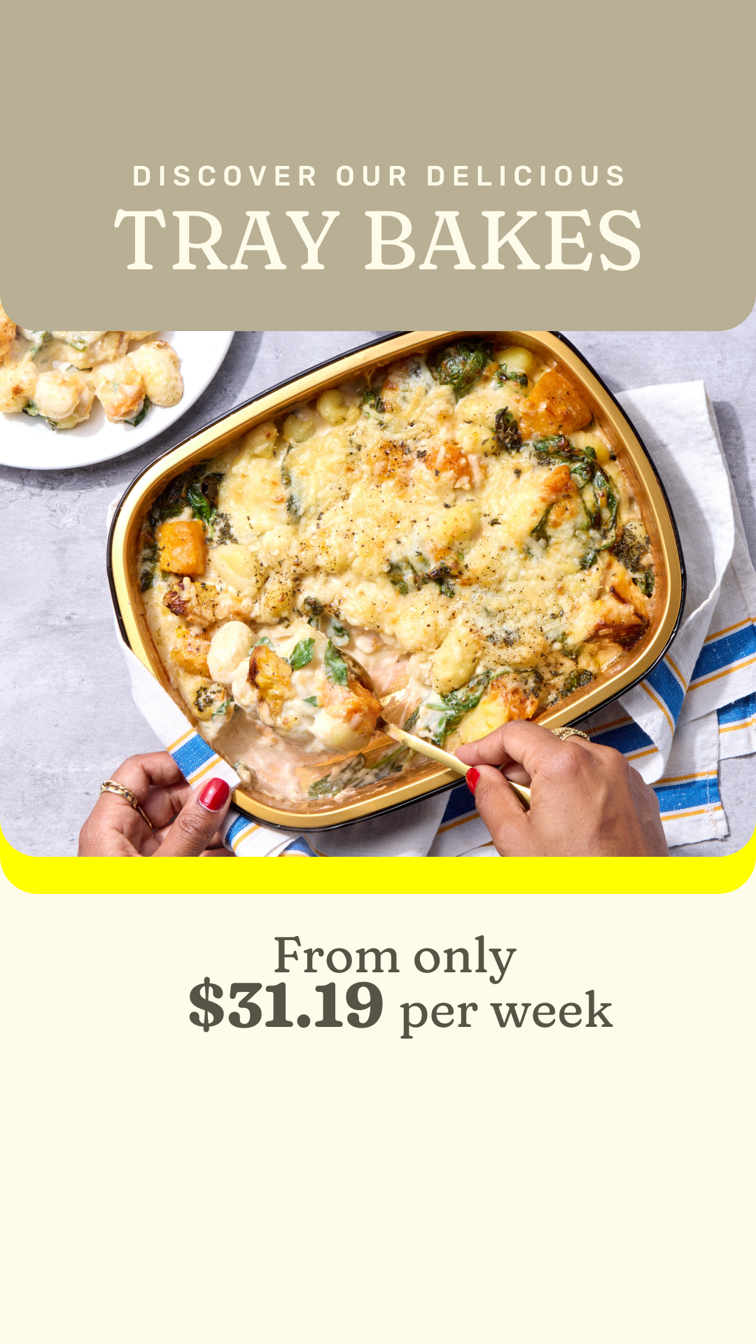 Marley Spoon Facebook ad