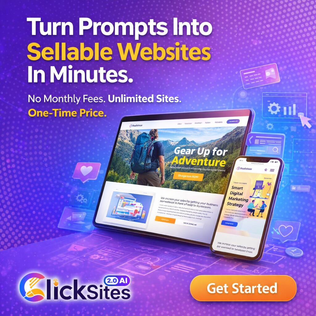 ClickSites.ai Facebook ad