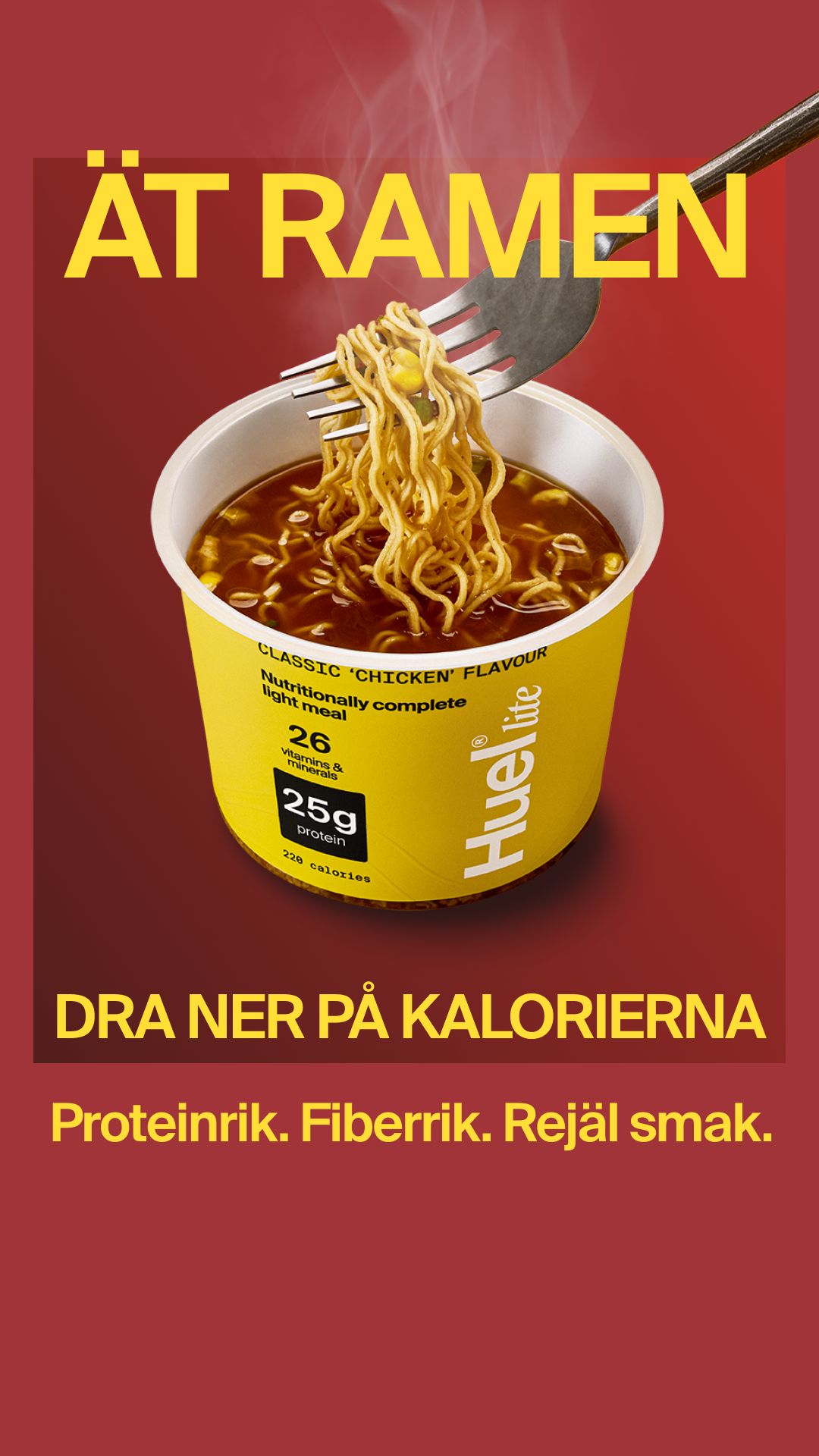 Huel Facebook ad