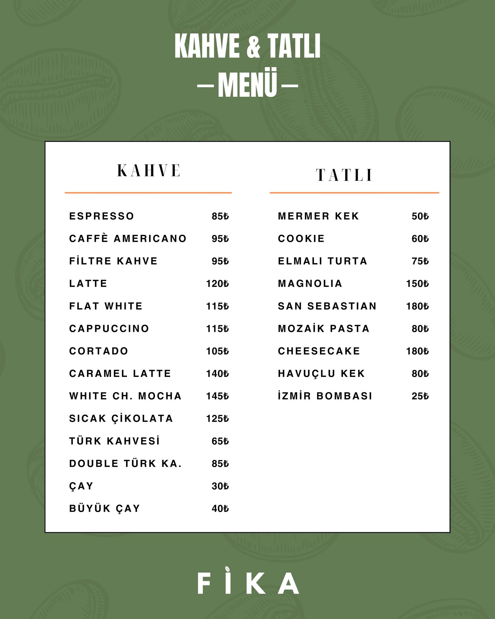 Fika Patisserie & Coffee Facebook ad: Kahvenin en güzel hali, fırından çıkan en taze…