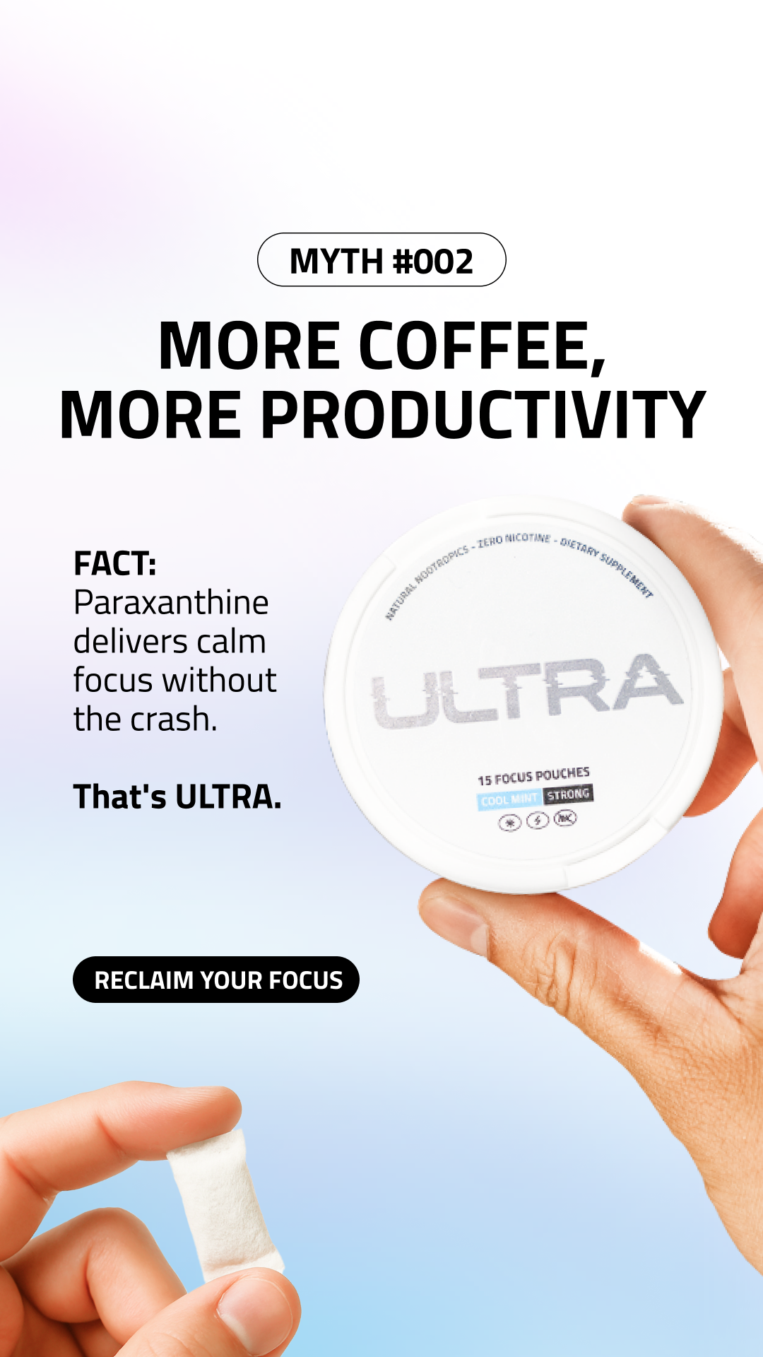 Ultra Pouches Facebook ad
