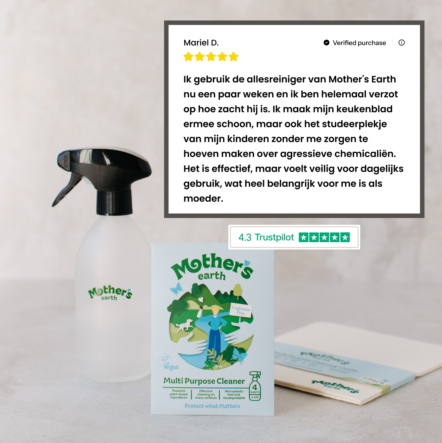 Mothers Earth Facebook ad