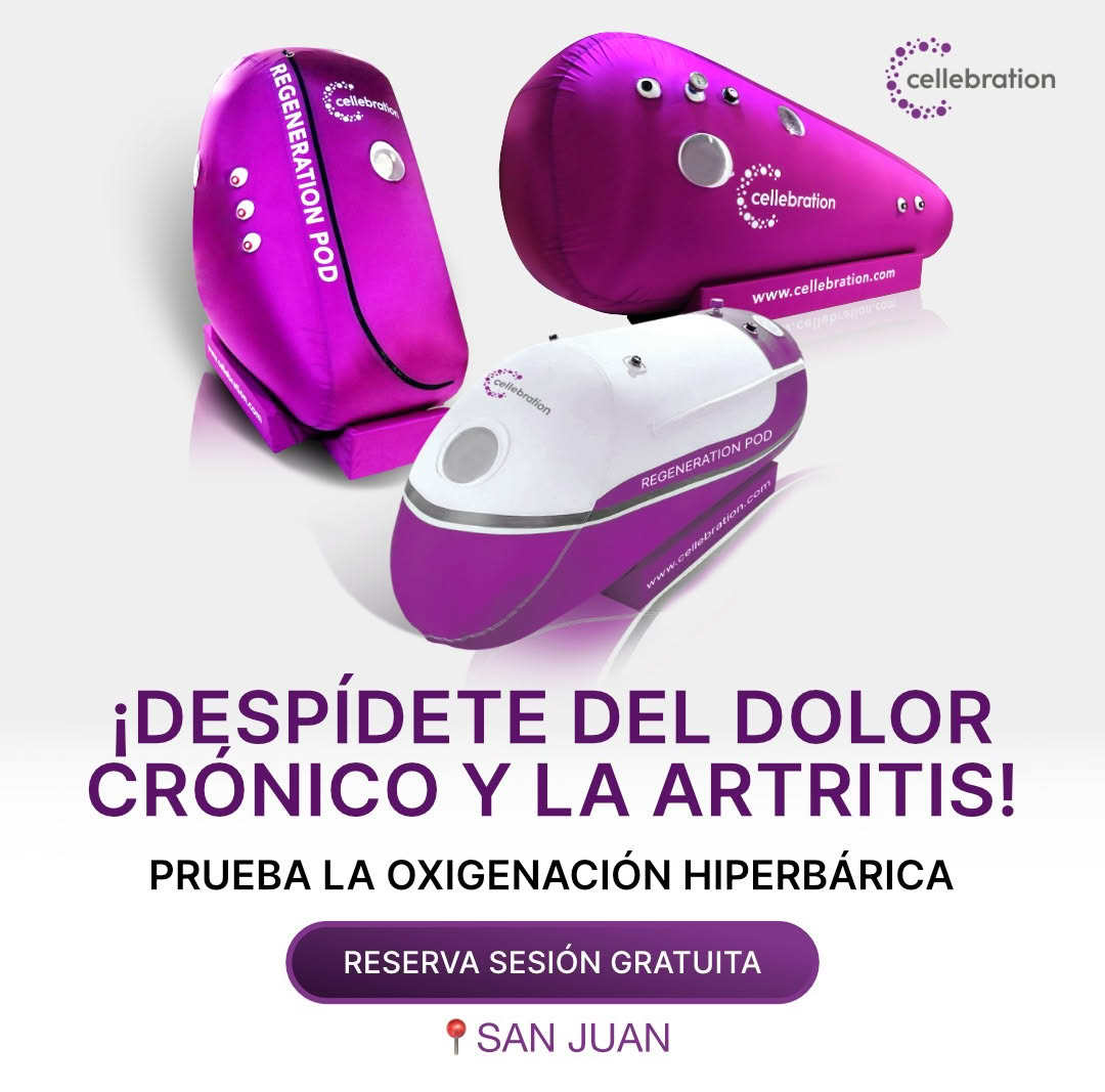 Cellebration - Puerto Rico Facebook ad: +500 personas ya mejoraron su bienestar
