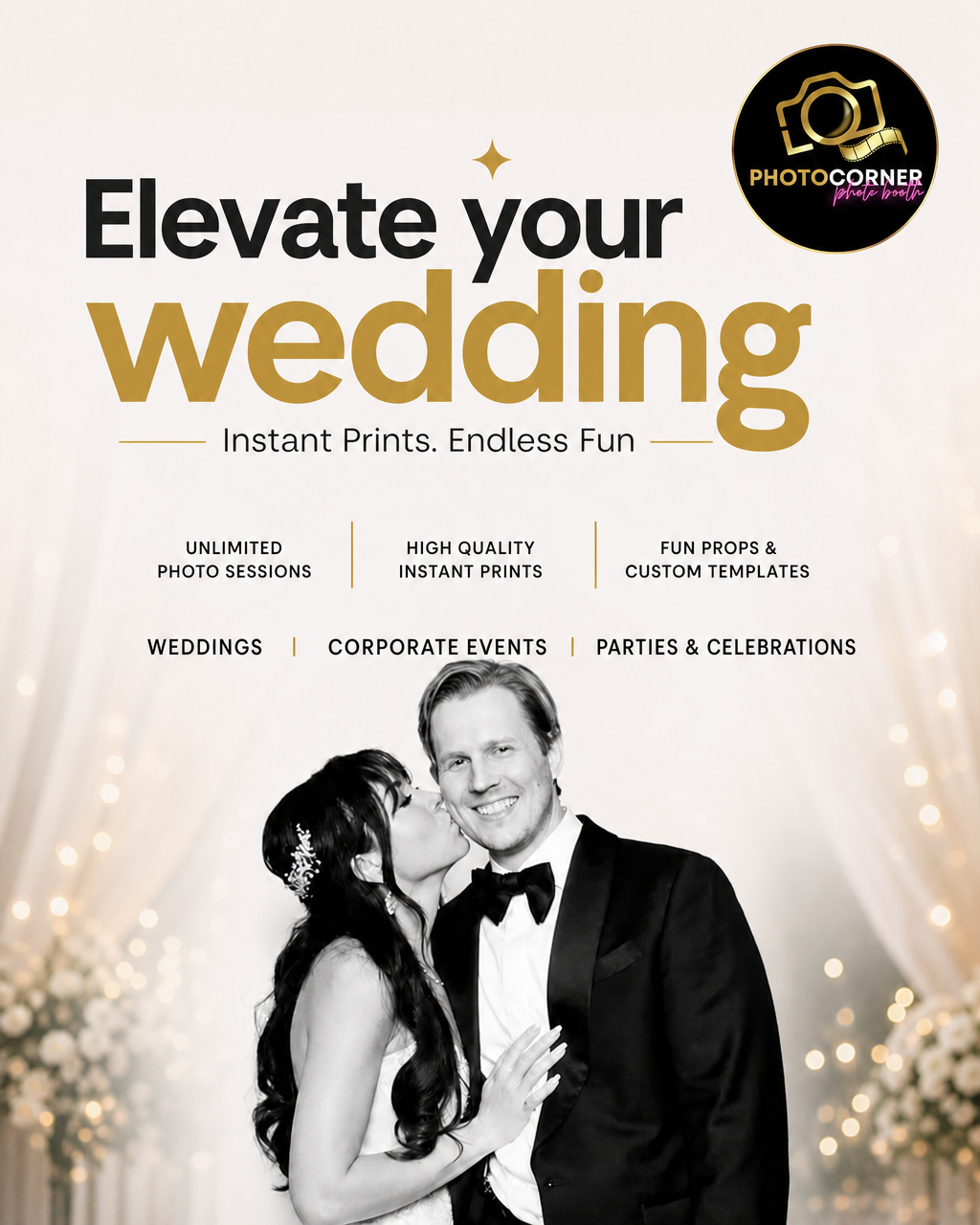 Photo Corner - Photo Booth Rental Toronto Facebook ad from Jun 15, 2026