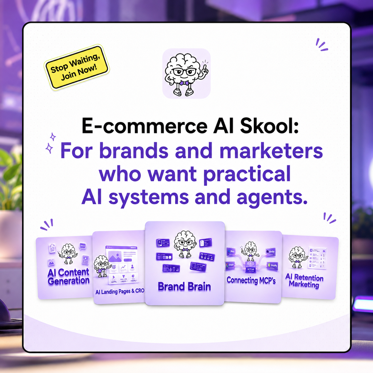 Skool Facebook ad