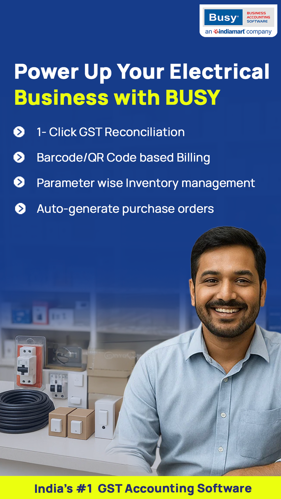 Busy Accounting Software Facebook ad