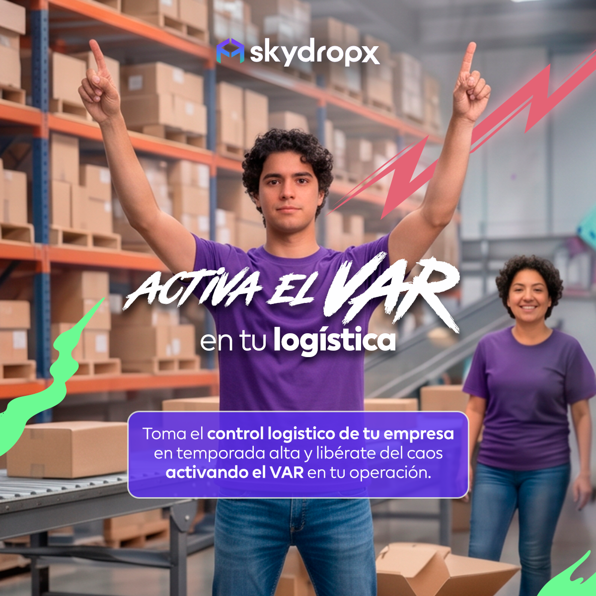 Skydropx Facebook ad
