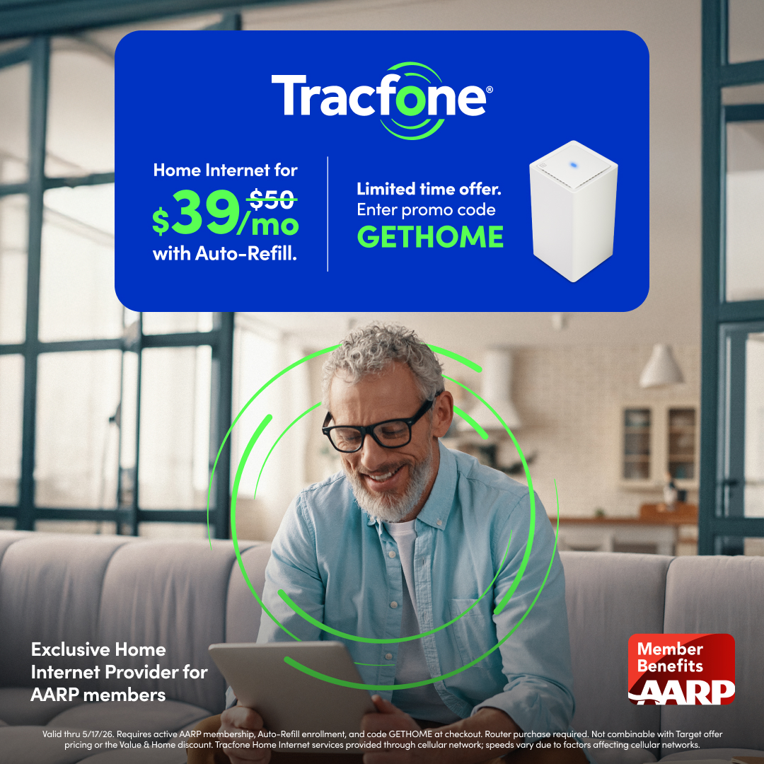 AARP Media Ad Network Facebook ad: No technician. No long commitments.