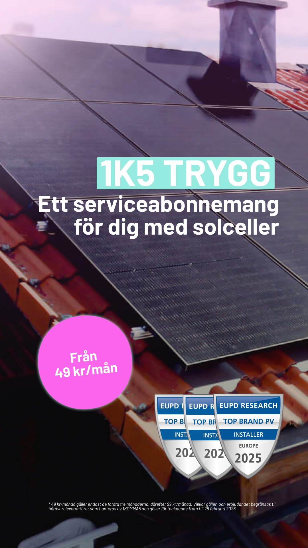 1KOMMA5 Sverige Facebook ad