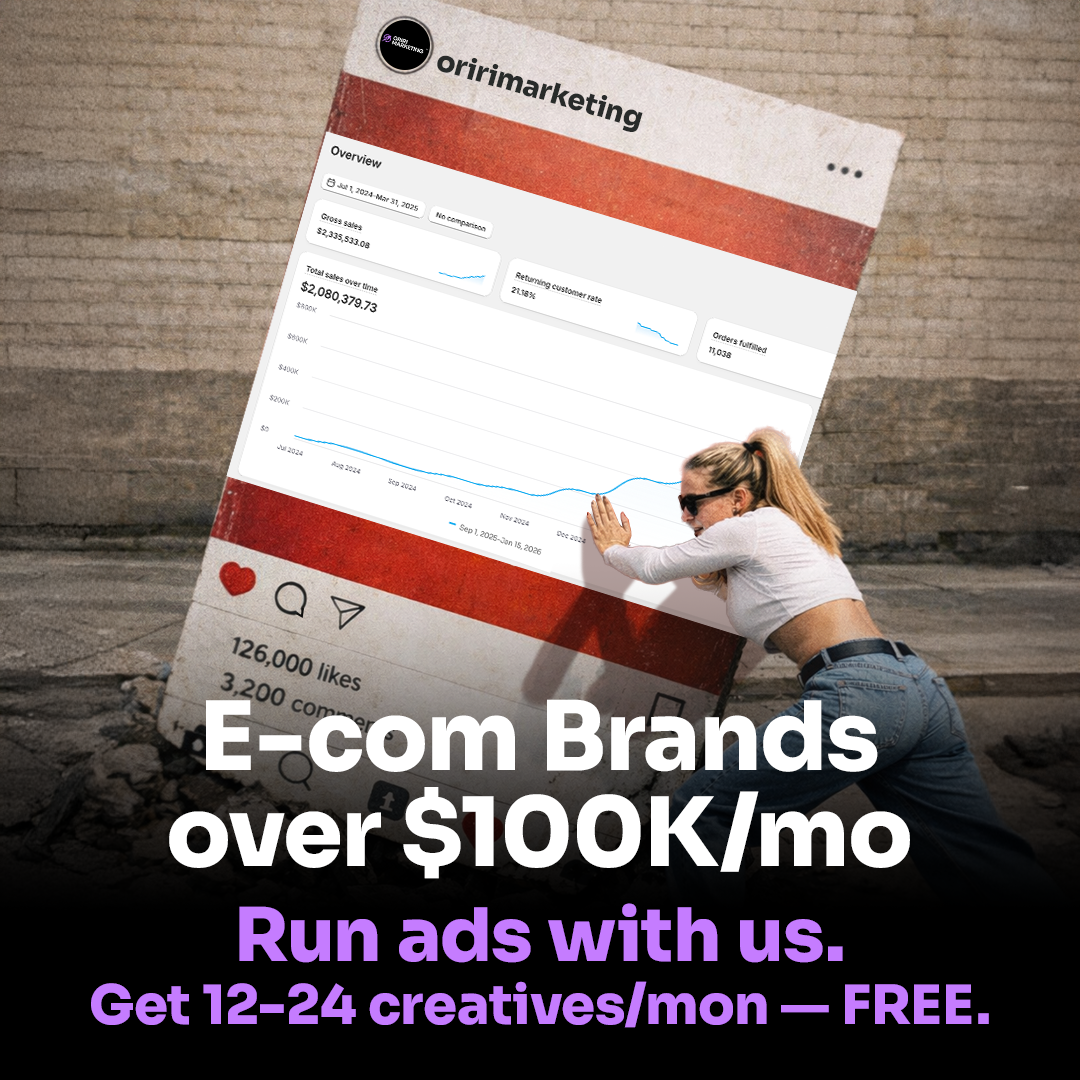 ORIRI Facebook ad