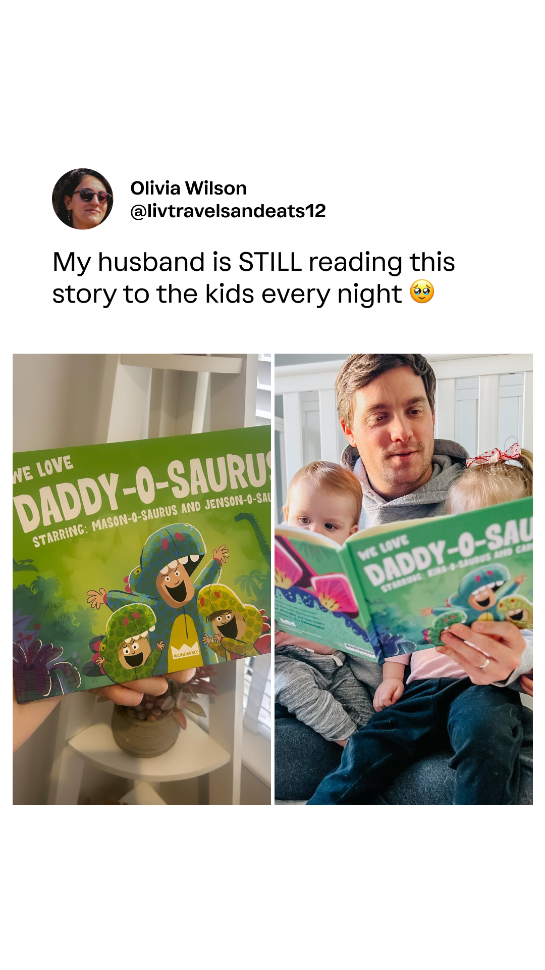 Wonderbly Facebook ad