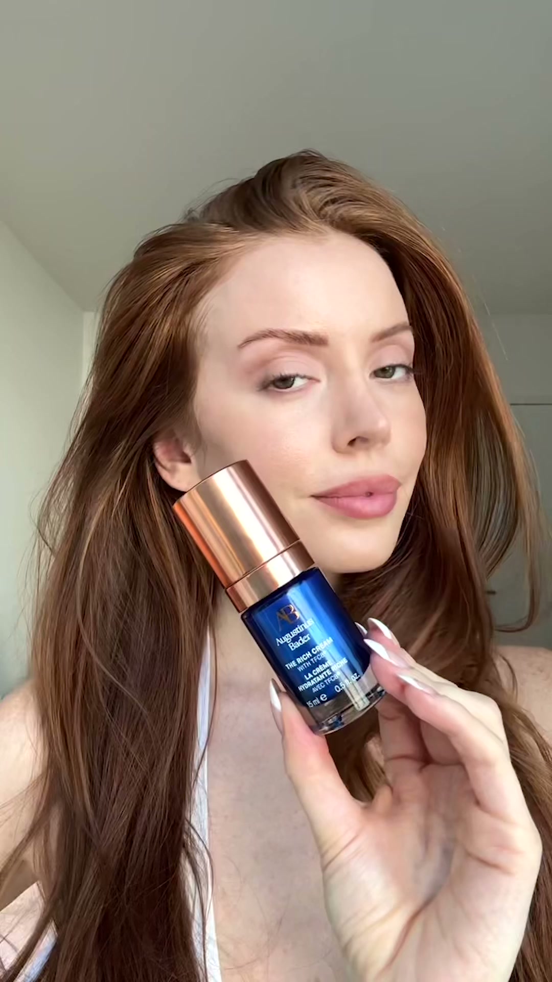 Augustinus Bader Facebook ad: Multi award-winning moisturizer