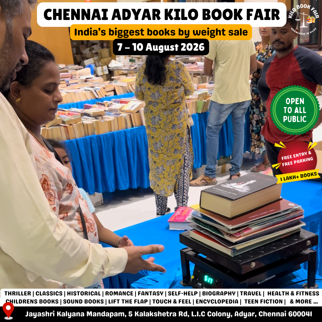 Kilobookfair Facebook ad: Chennai Adyar Kilobookfair