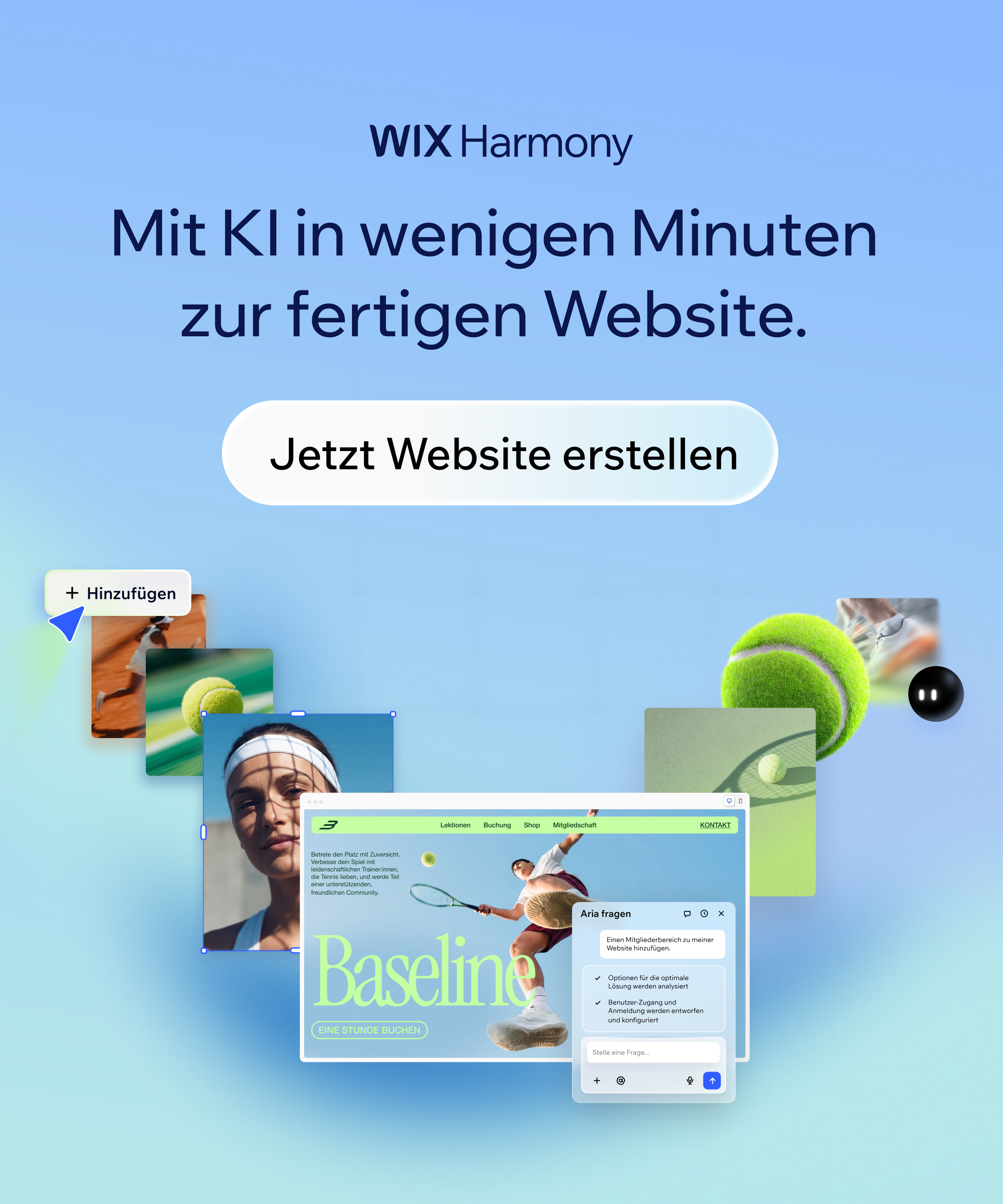 Wix Facebook ad