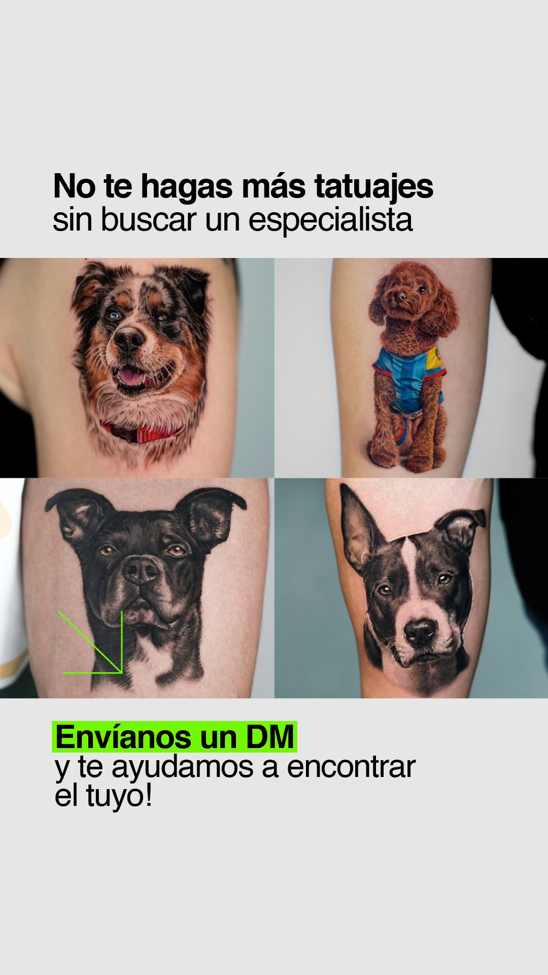 Noble Art New York Facebook ad: Chatea con nosotros