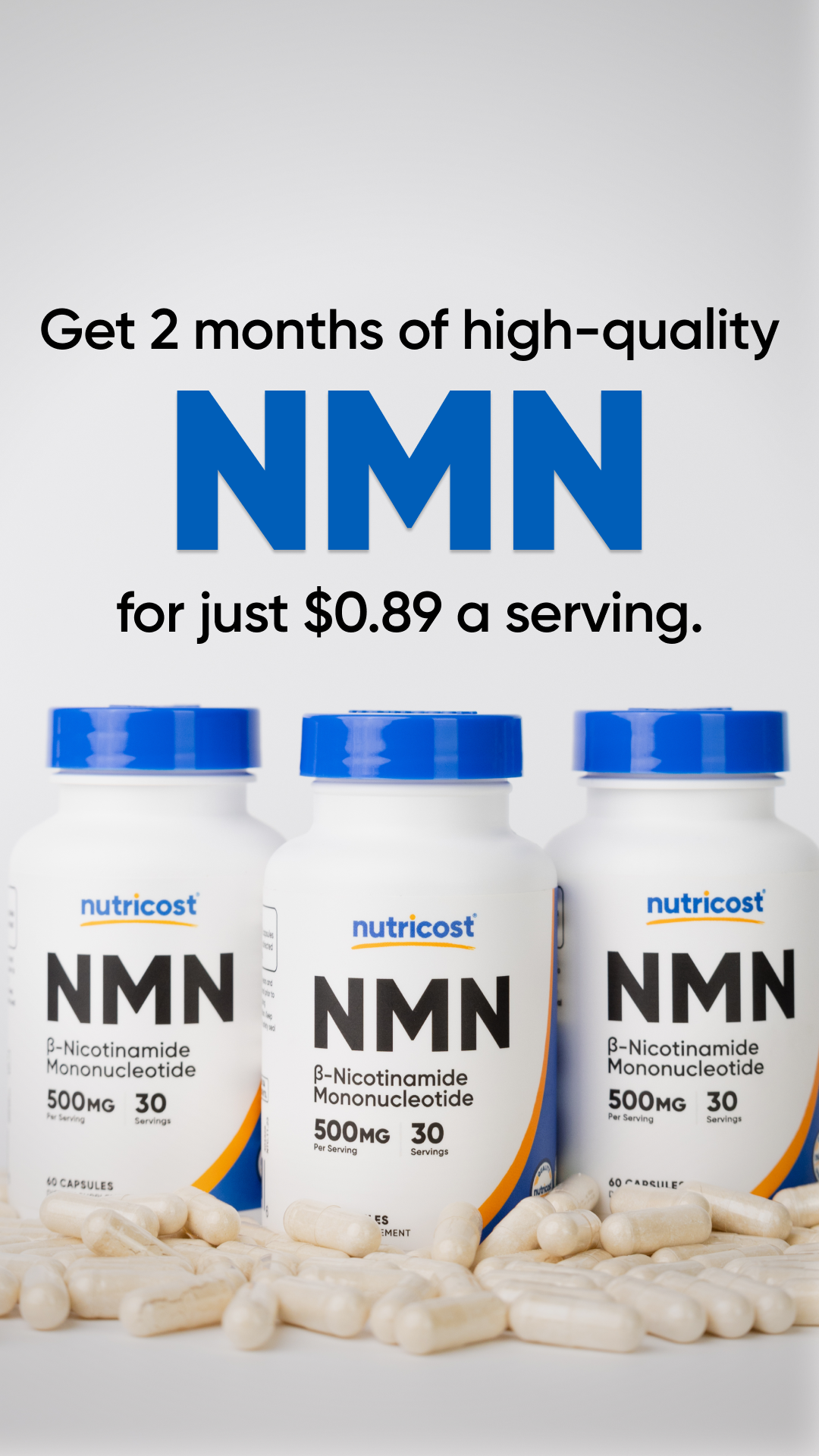 Nutricost Facebook ad
