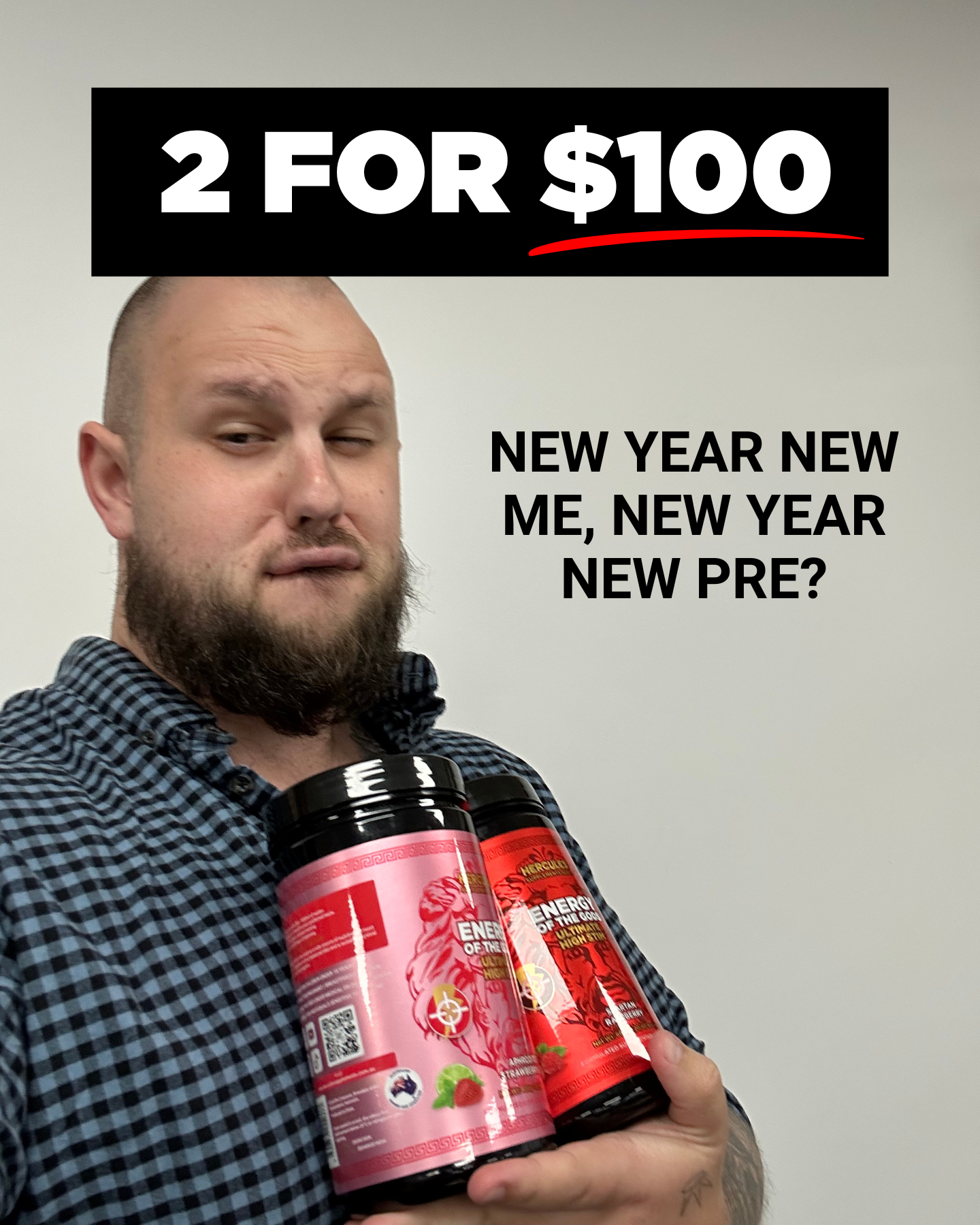 Hercules Supplements Aust Facebook ad