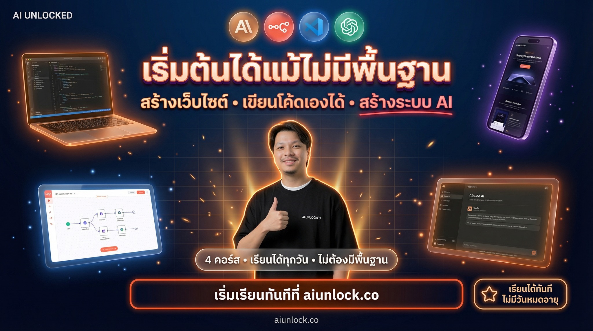 Ai Unlocked มือใหม่หัดใช้ AI Facebook ad