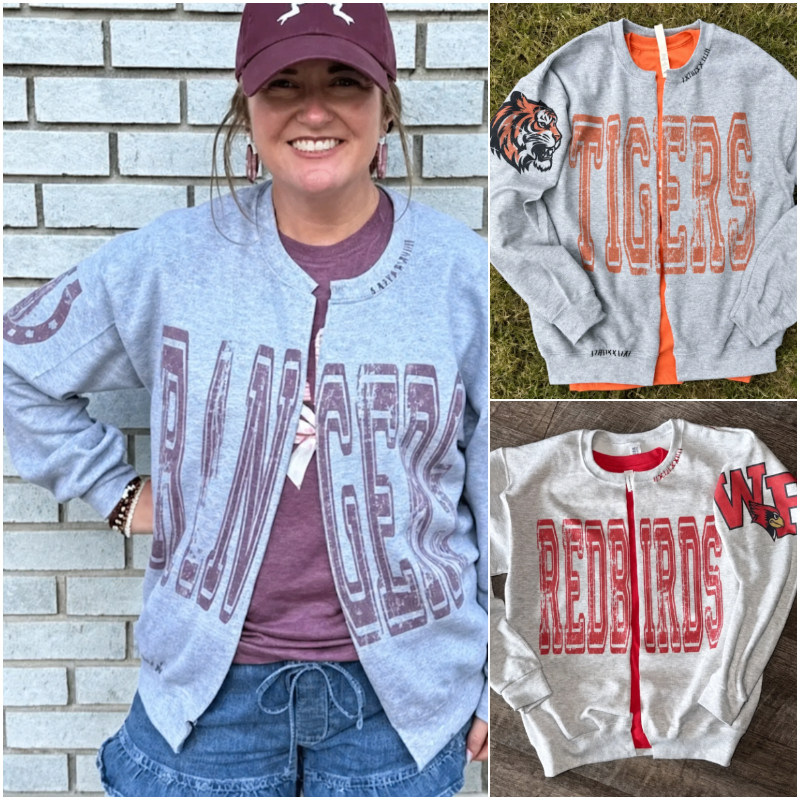 Forfootballsfan Facebook ad: Support your athlete in style.
