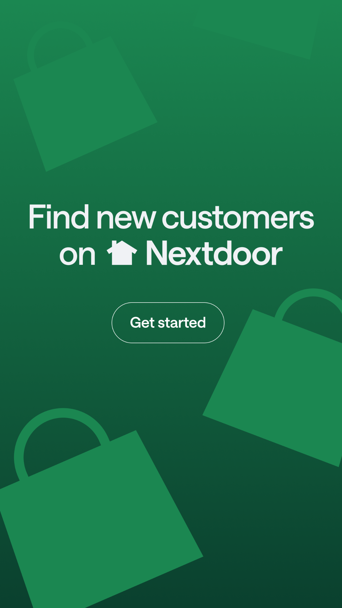 Nextdoor for Business Facebook ad