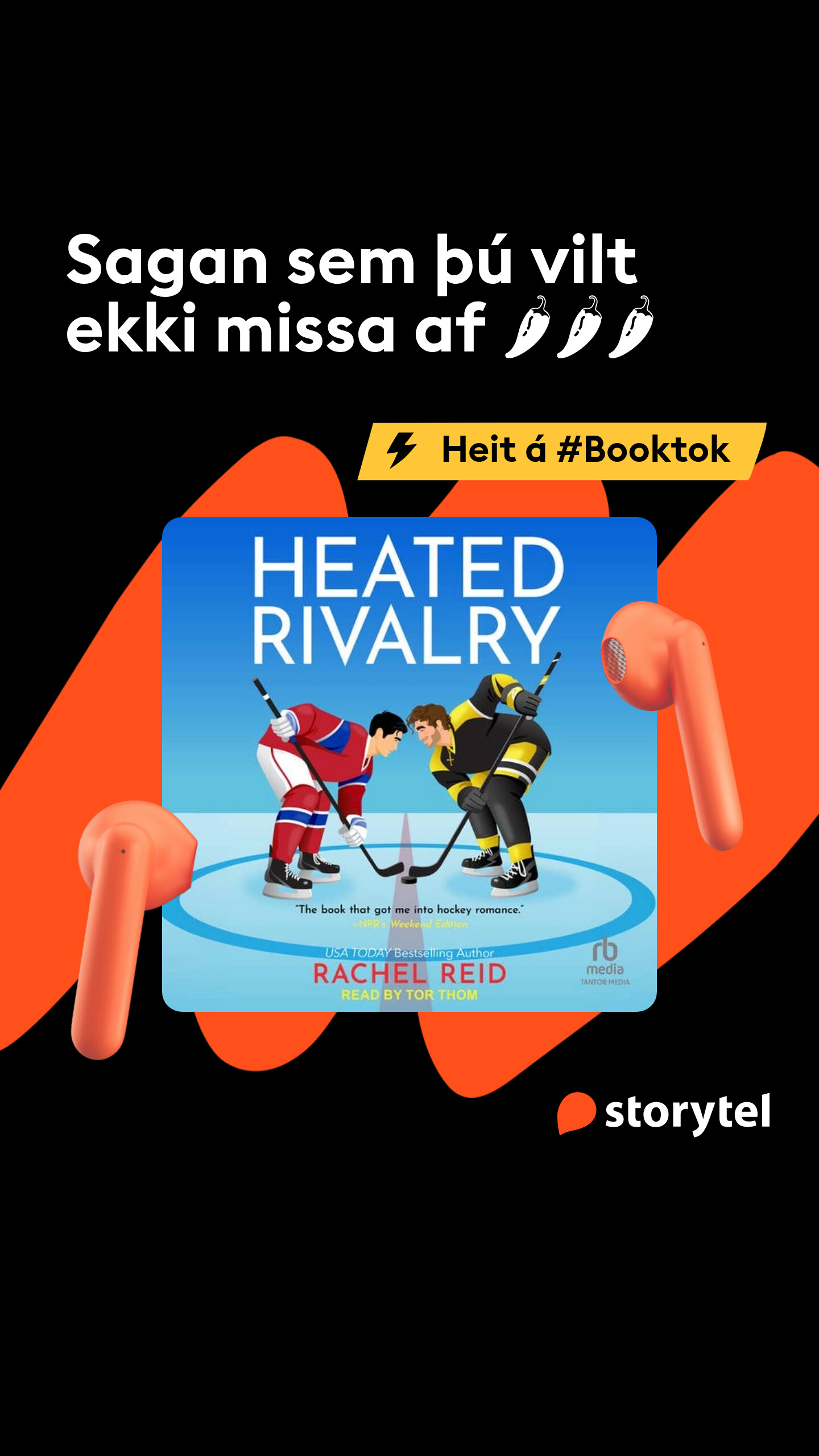Storytel Facebook ad from Jan 14, 2026