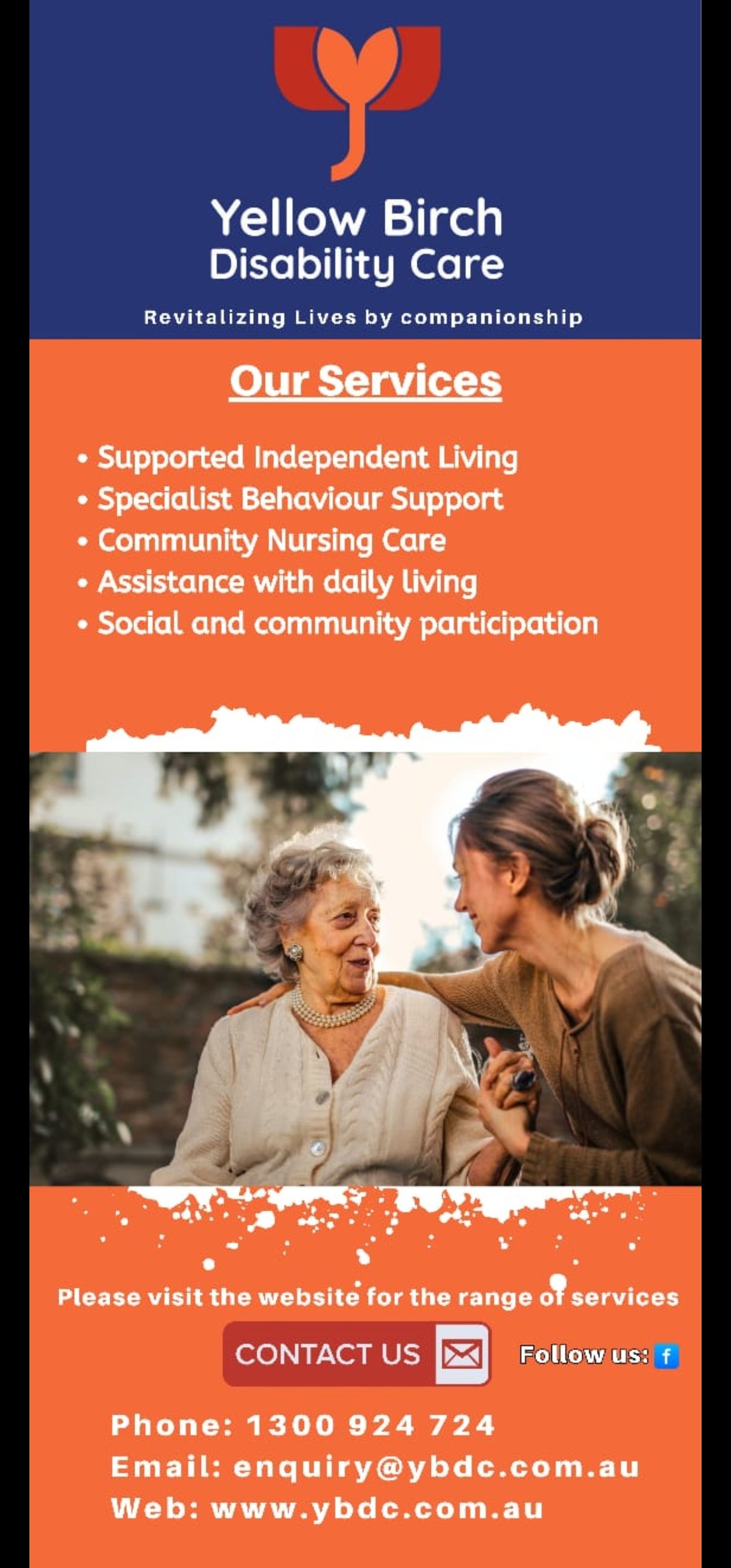 Yellow Birch Disability Care  Facebook ad