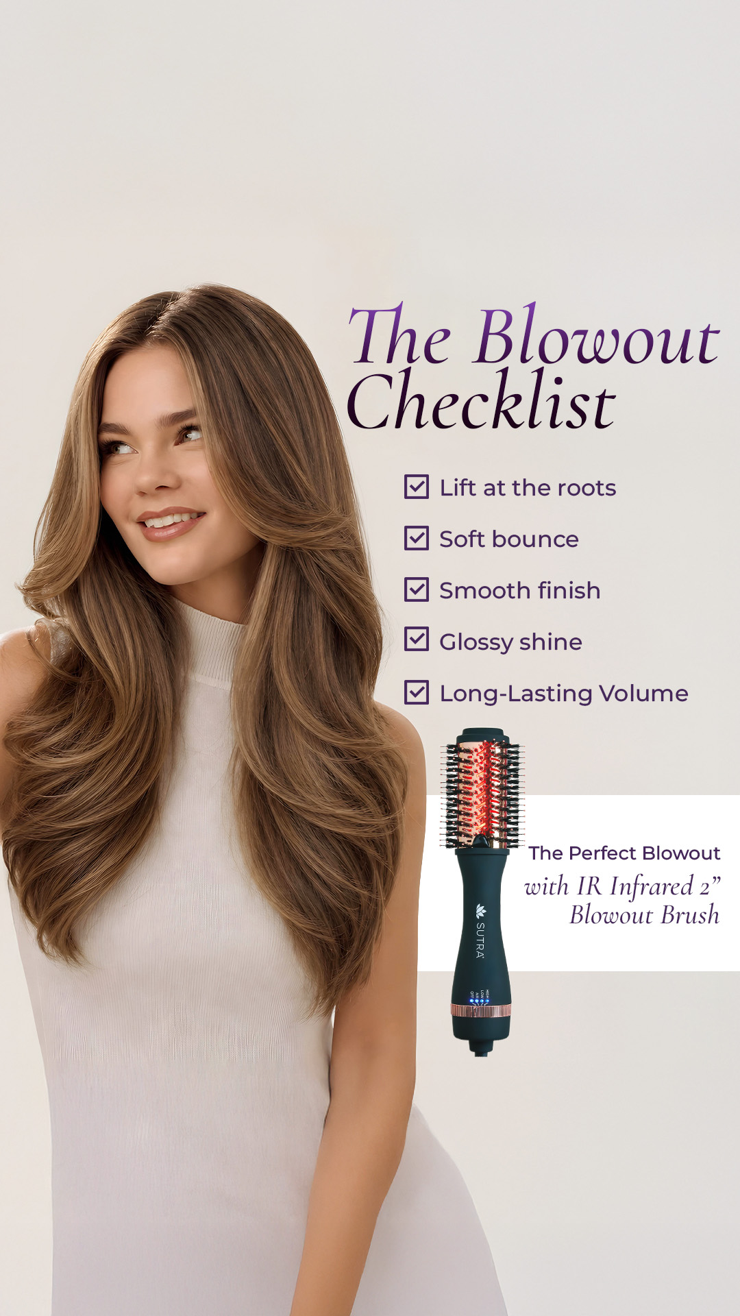 Sutra Beauty Facebook ad: IR Infrared Blowout Brush