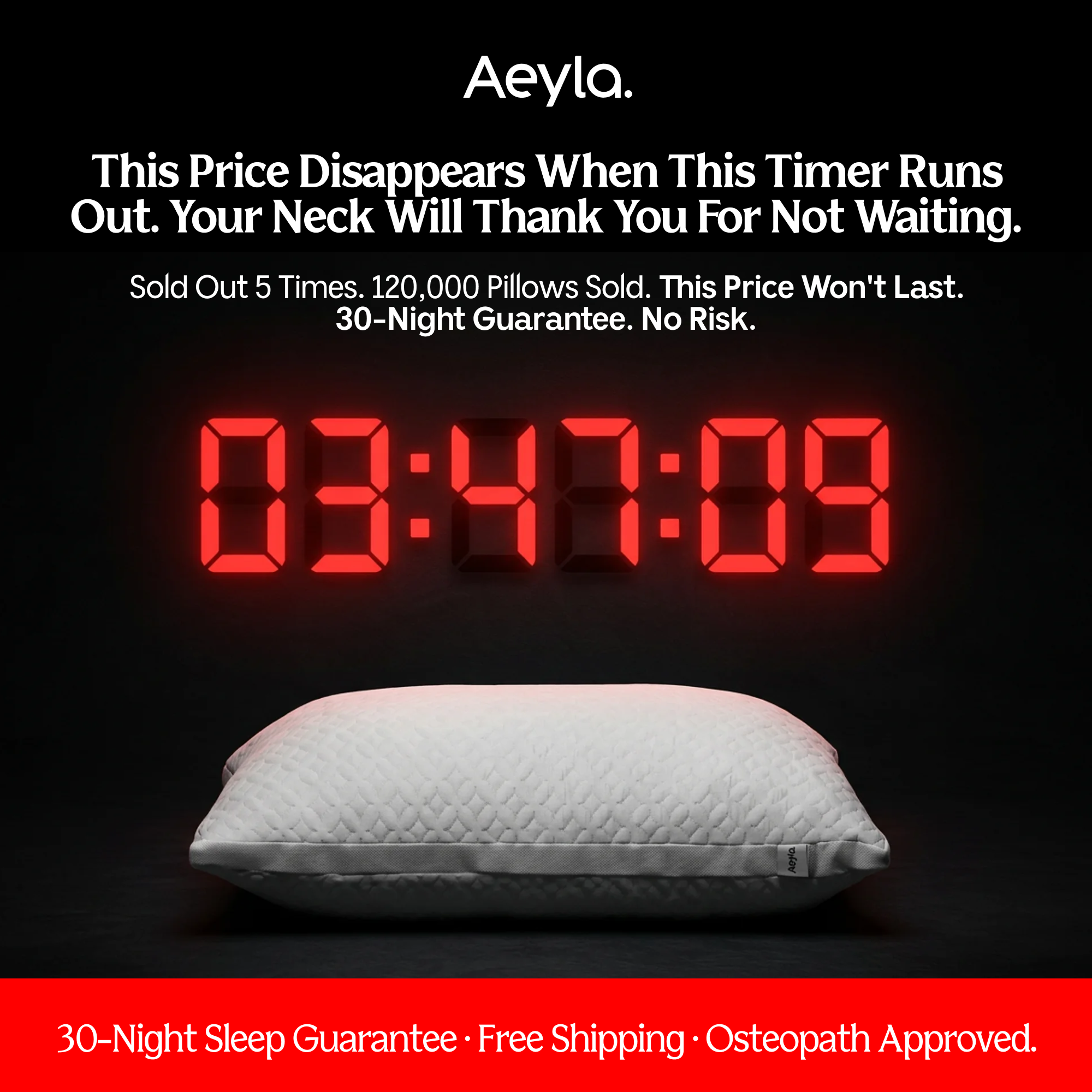 Aeyla Facebook ad
