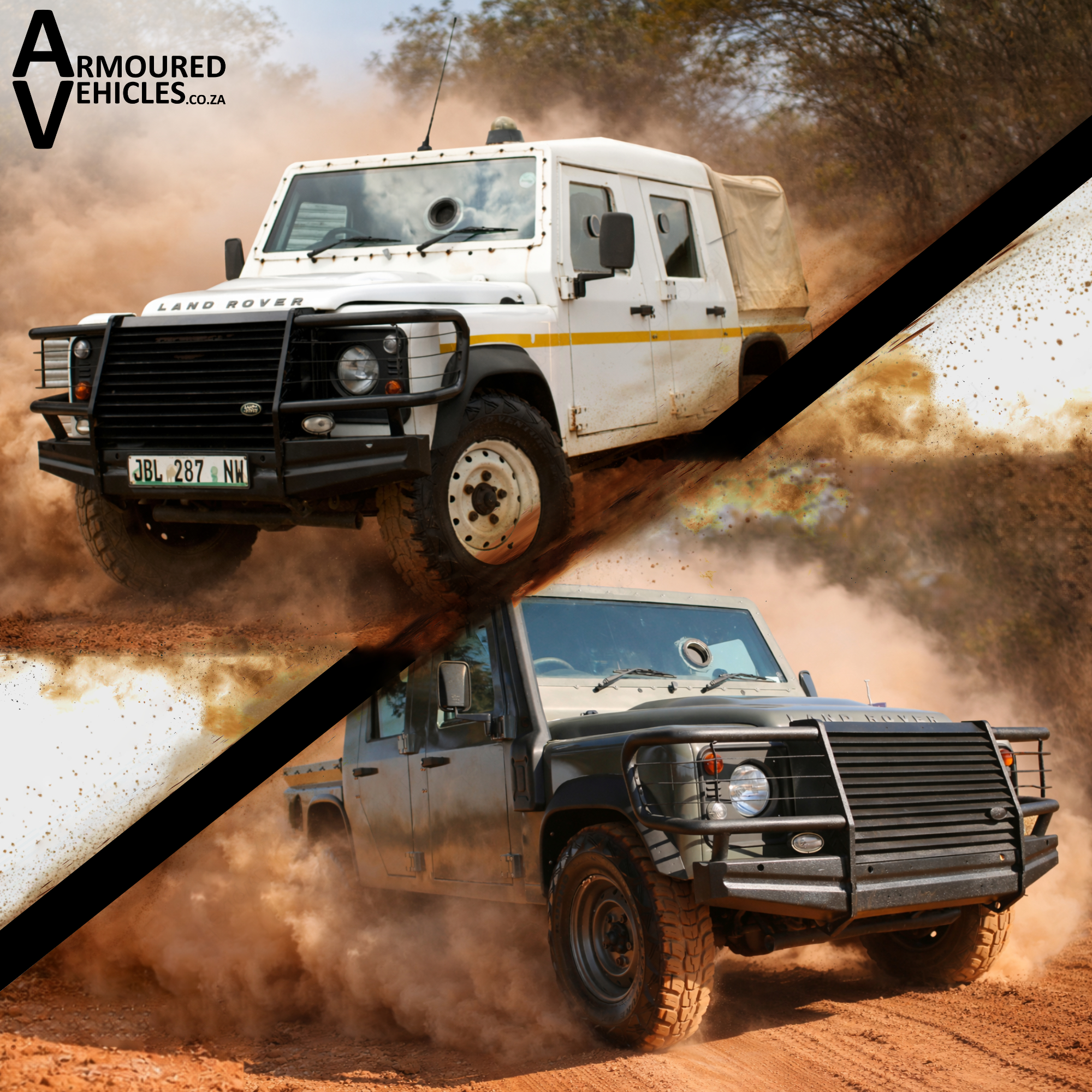Armoured Vehicles Facebook ad: Discover our range of armored vehicles, built for…