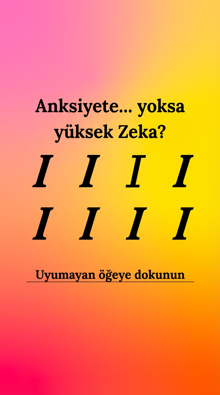 International Brain Test Facebook ad
