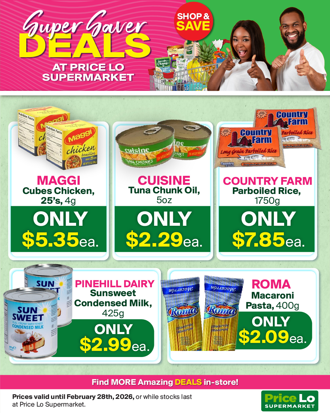 Price Lo Supermarket Facebook ad