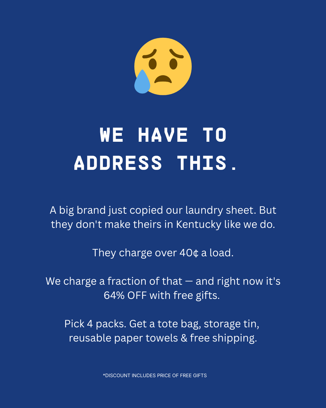 Earth Breeze Facebook ad