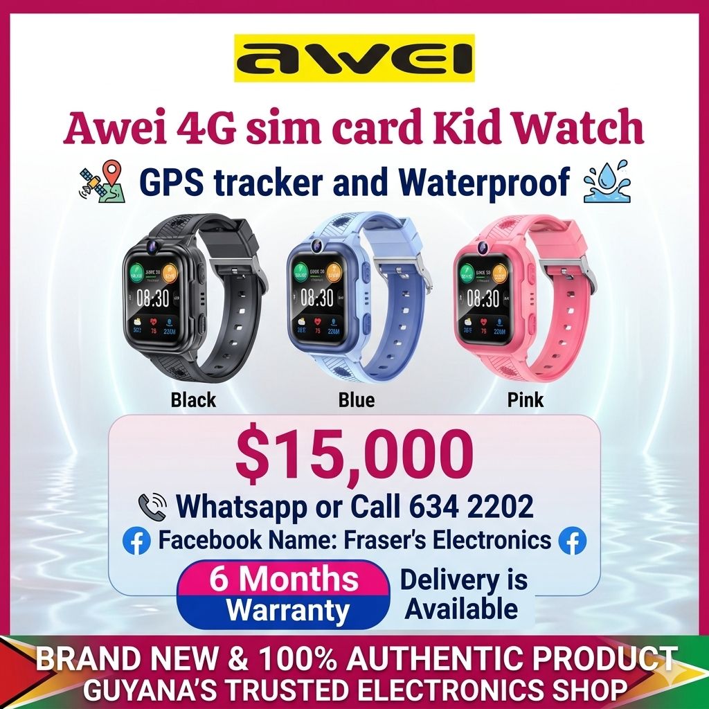 Fraser's Electronics Facebook ad: Keep a Track On Your Kids Awei 4G…