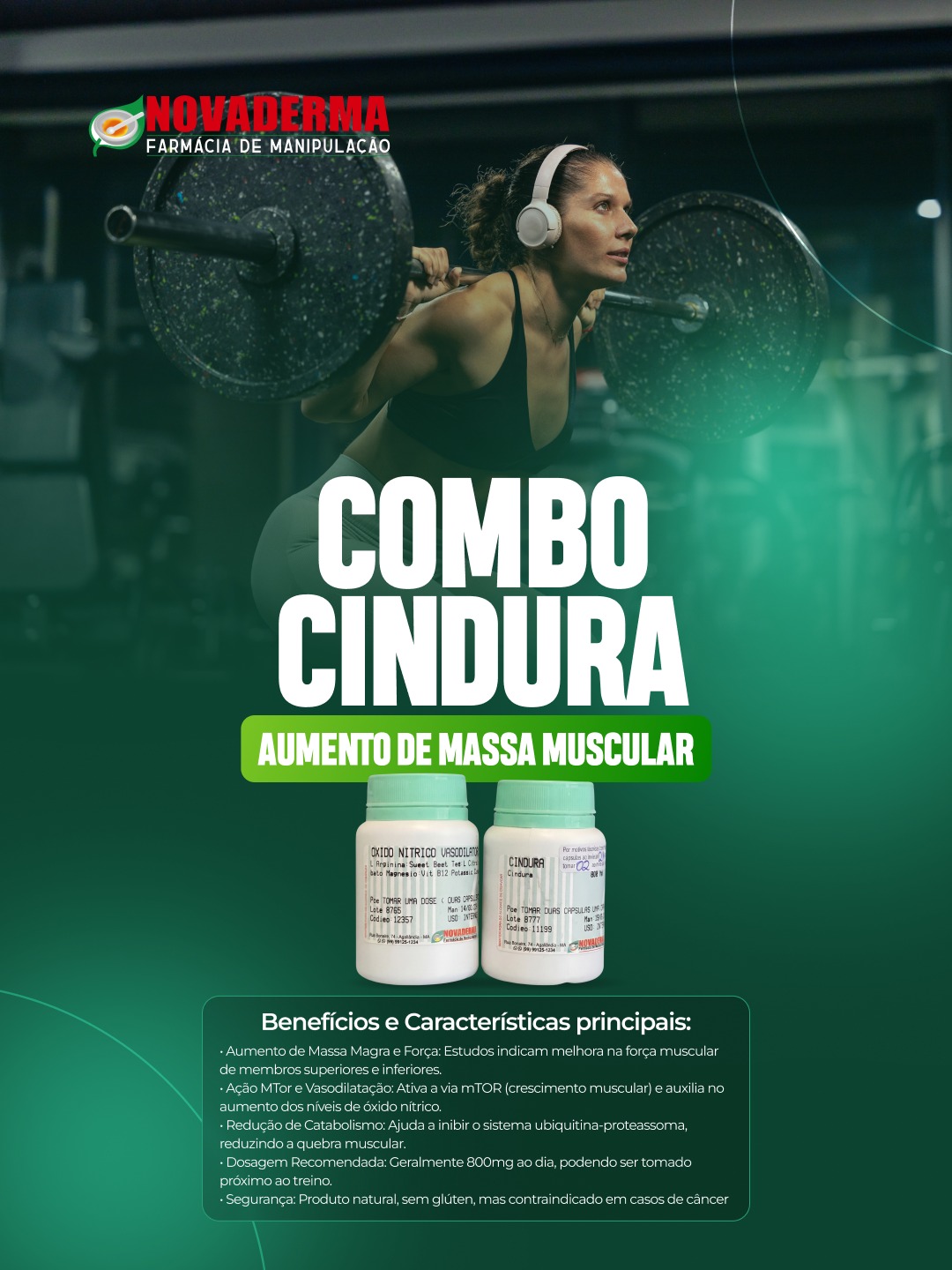 Novaderma Açailandia Facebook ad from May 13, 2026