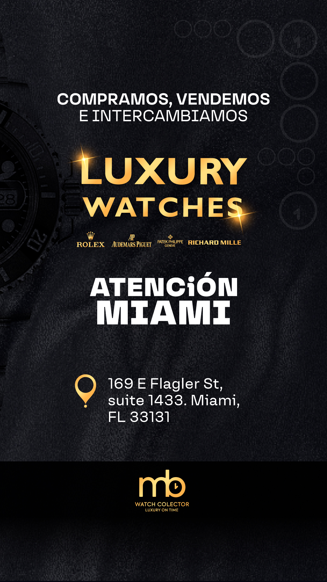 Mbwatchcollector Facebook ad: If you are in Miami FL, and want…