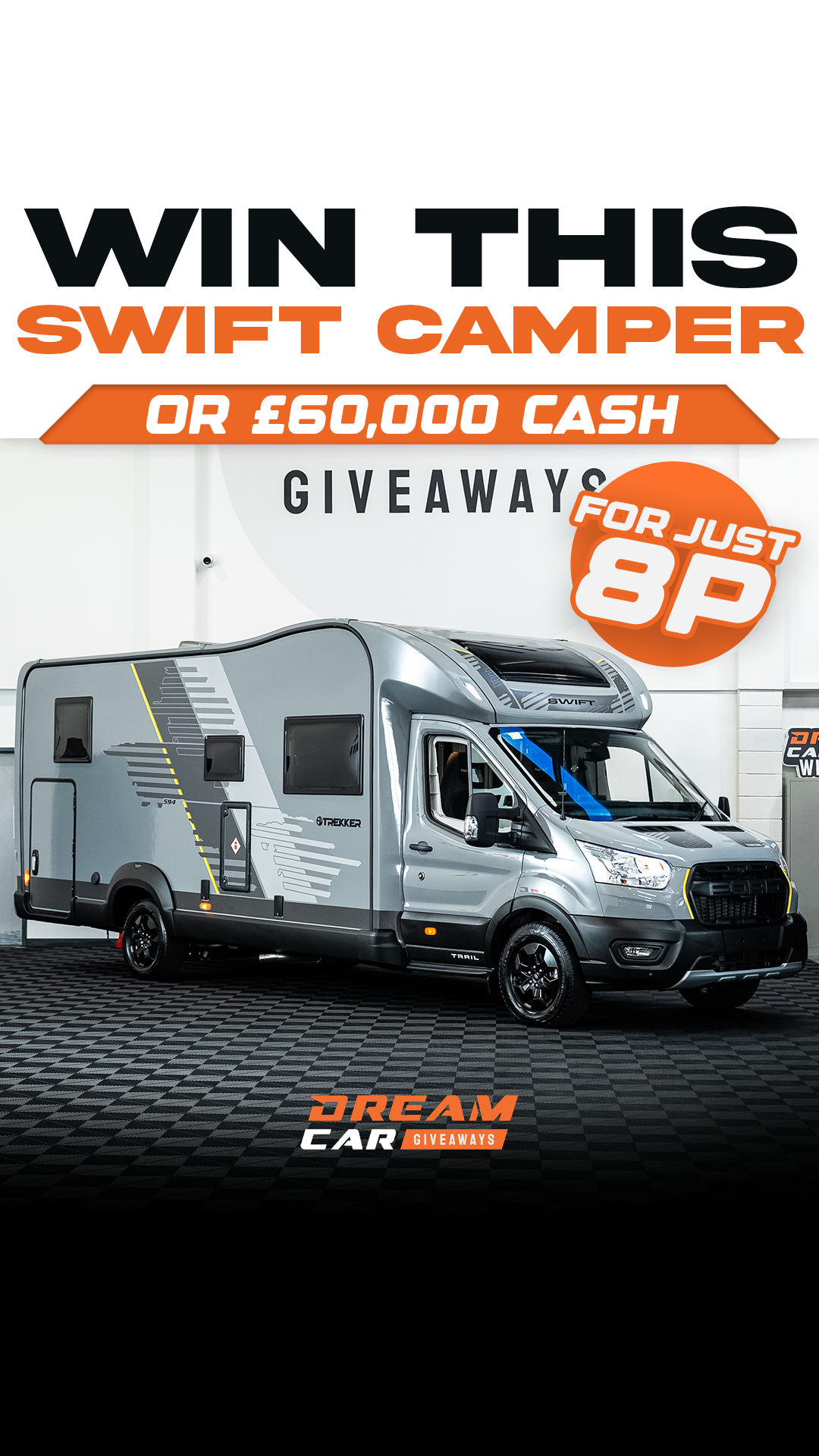Dream Car Giveaways Facebook ad