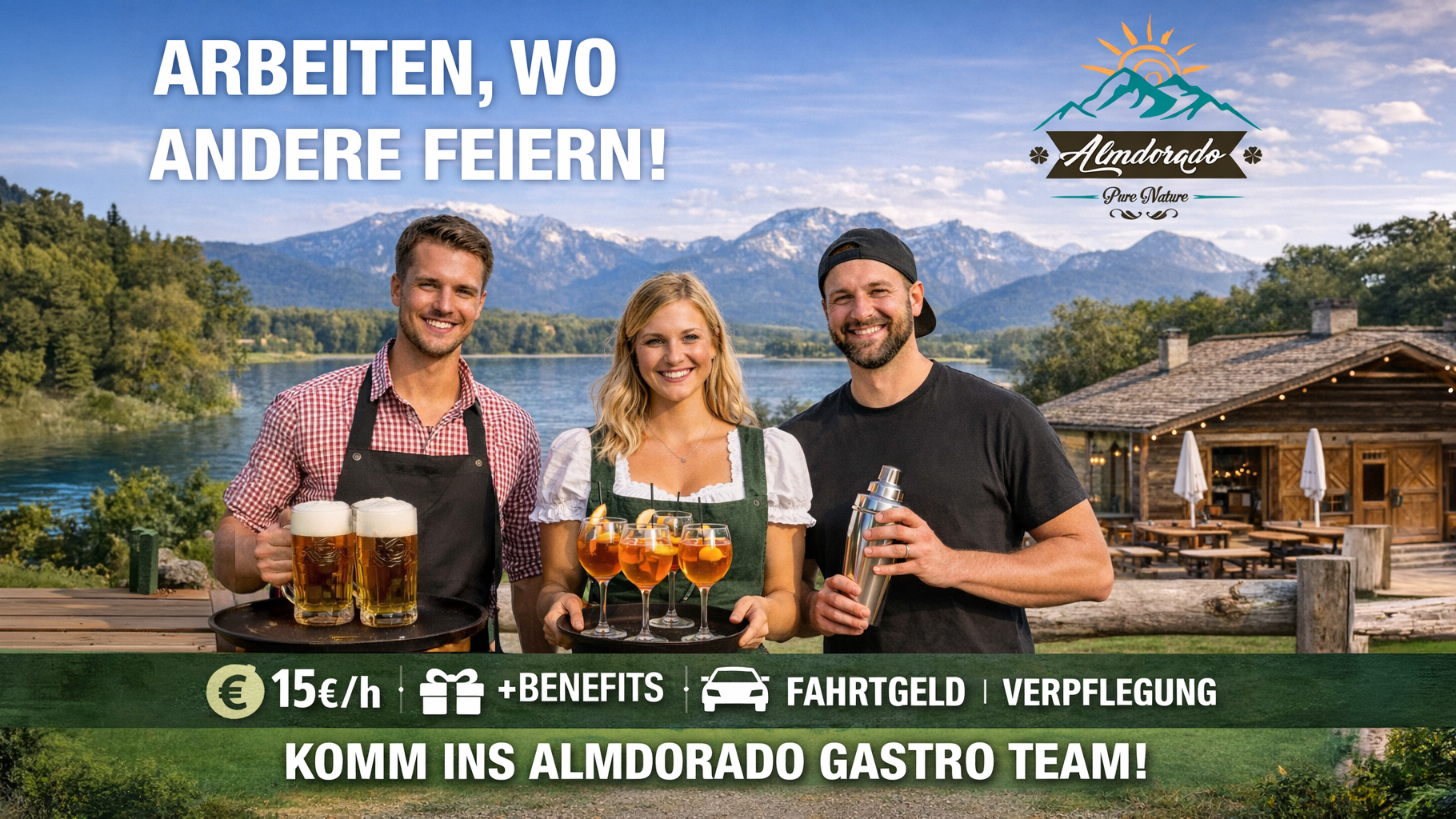 Almdorado Facebook ad from Jun 23, 2026