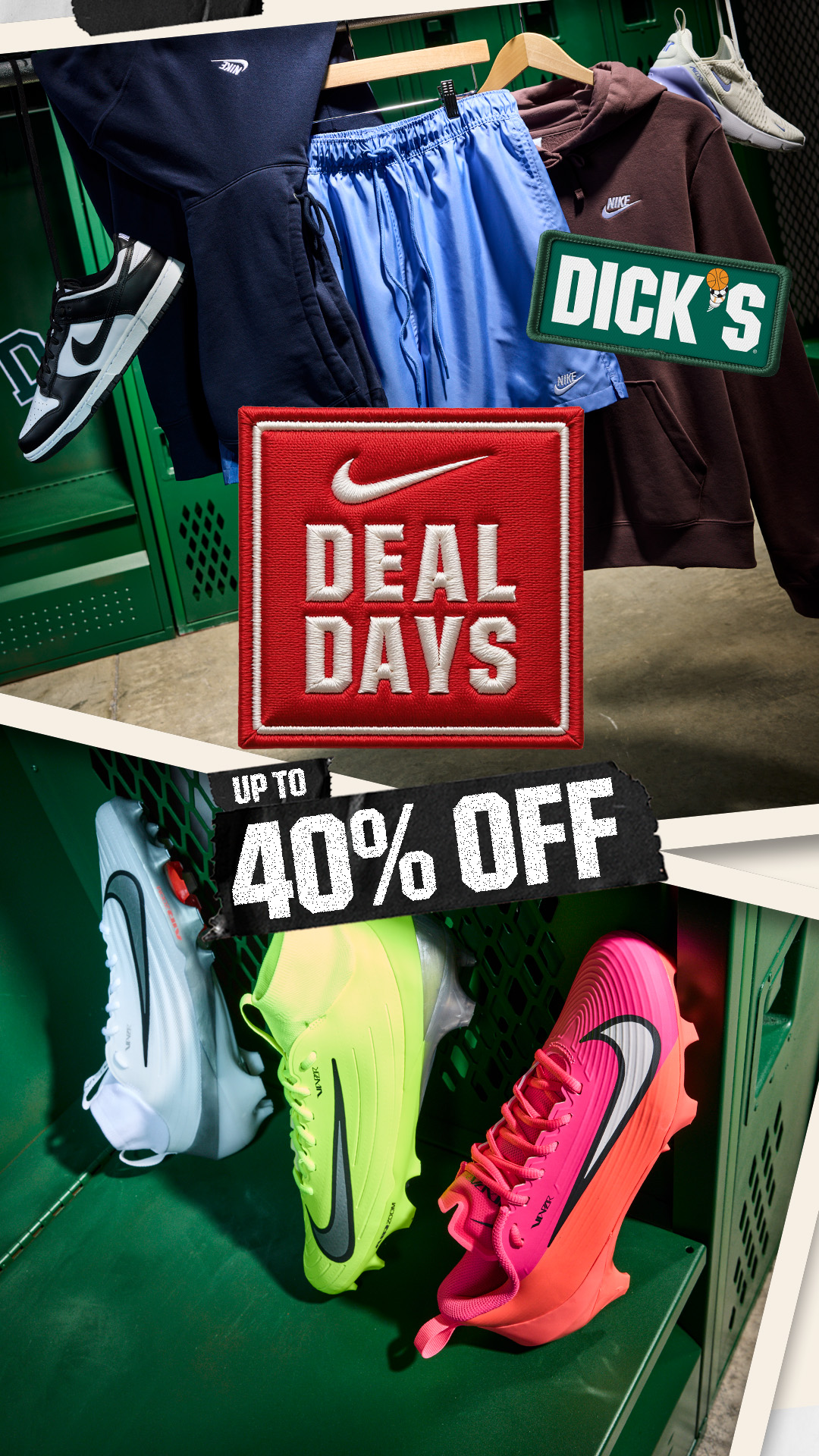 DICK'S Sporting Goods Facebook ad from Jul 26, 2026