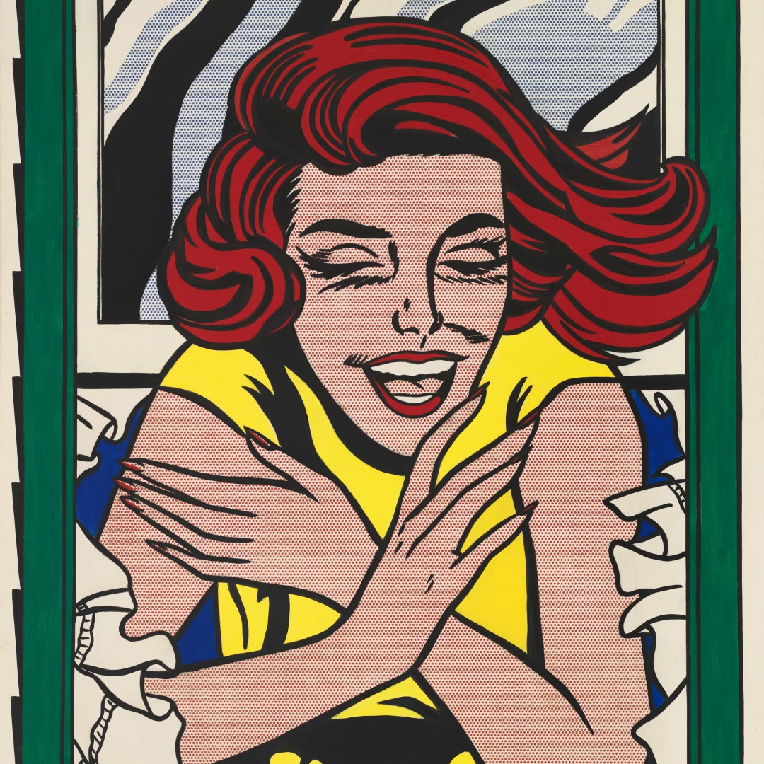 Whitney Museum of American Art Facebook ad: Roy Lichtenstein: Like New