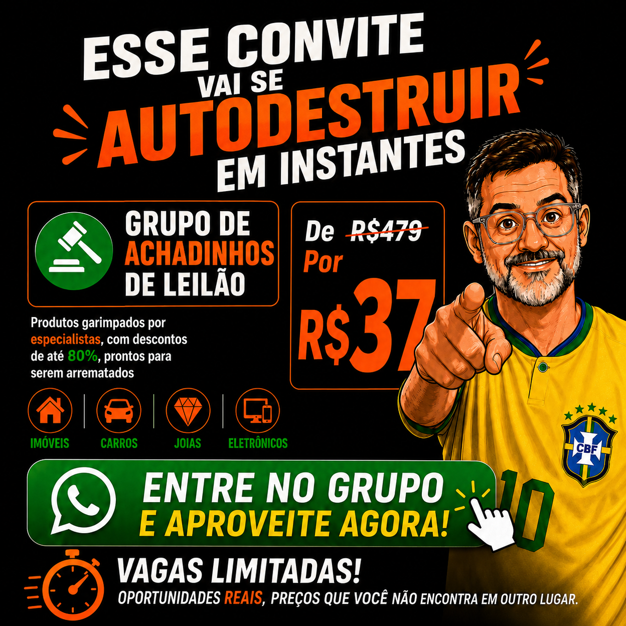 Lerry Granville - Leilões Facebook ad