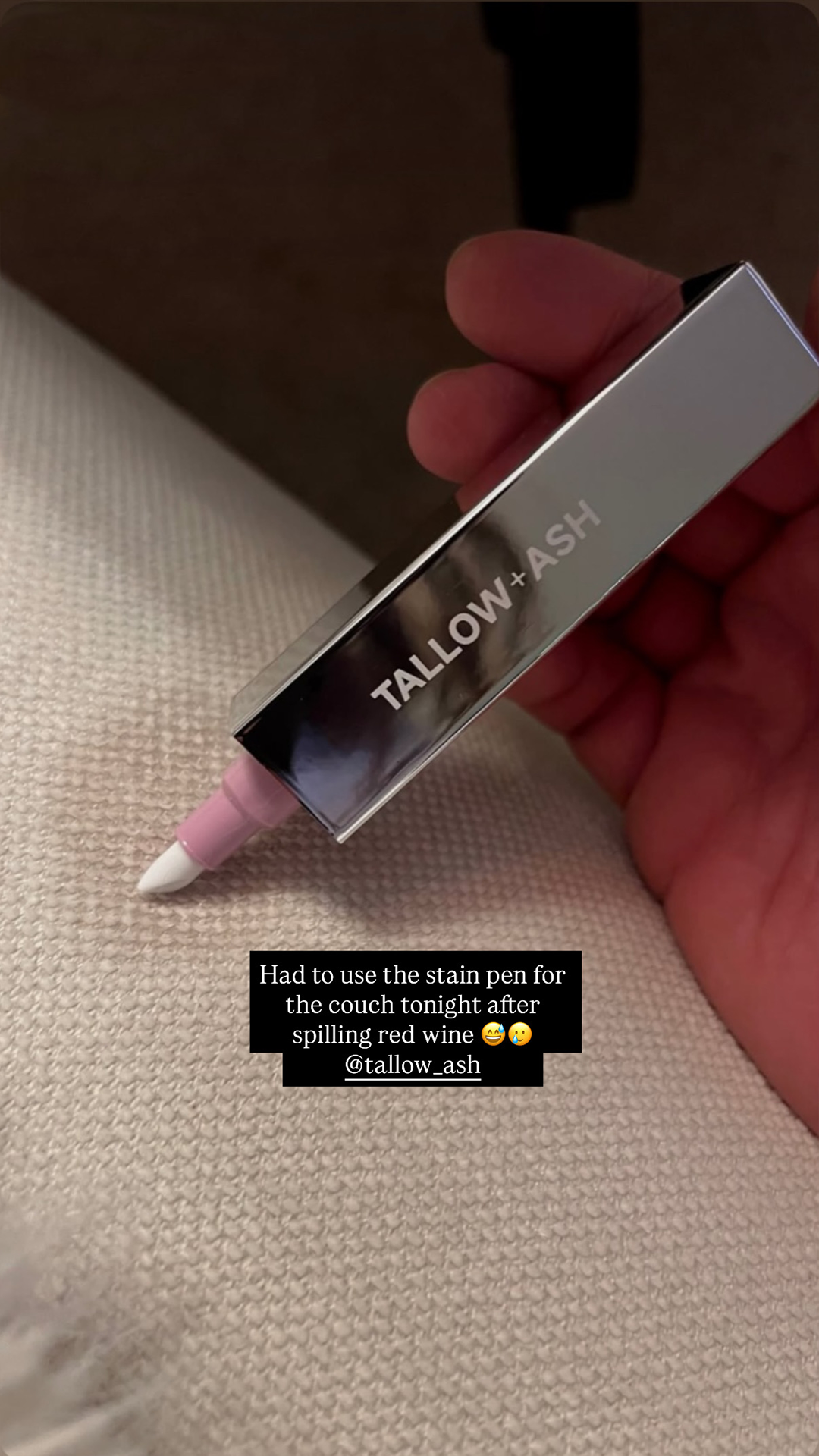 Tallow + Ash Facebook ad
